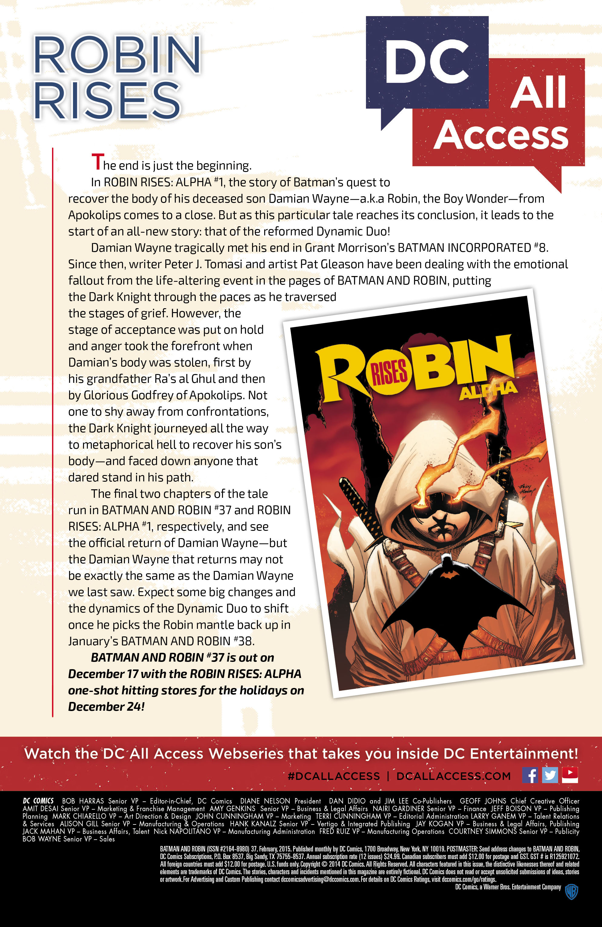 Read online Batman and Robin (2011) comic -  Issue #37 - 24