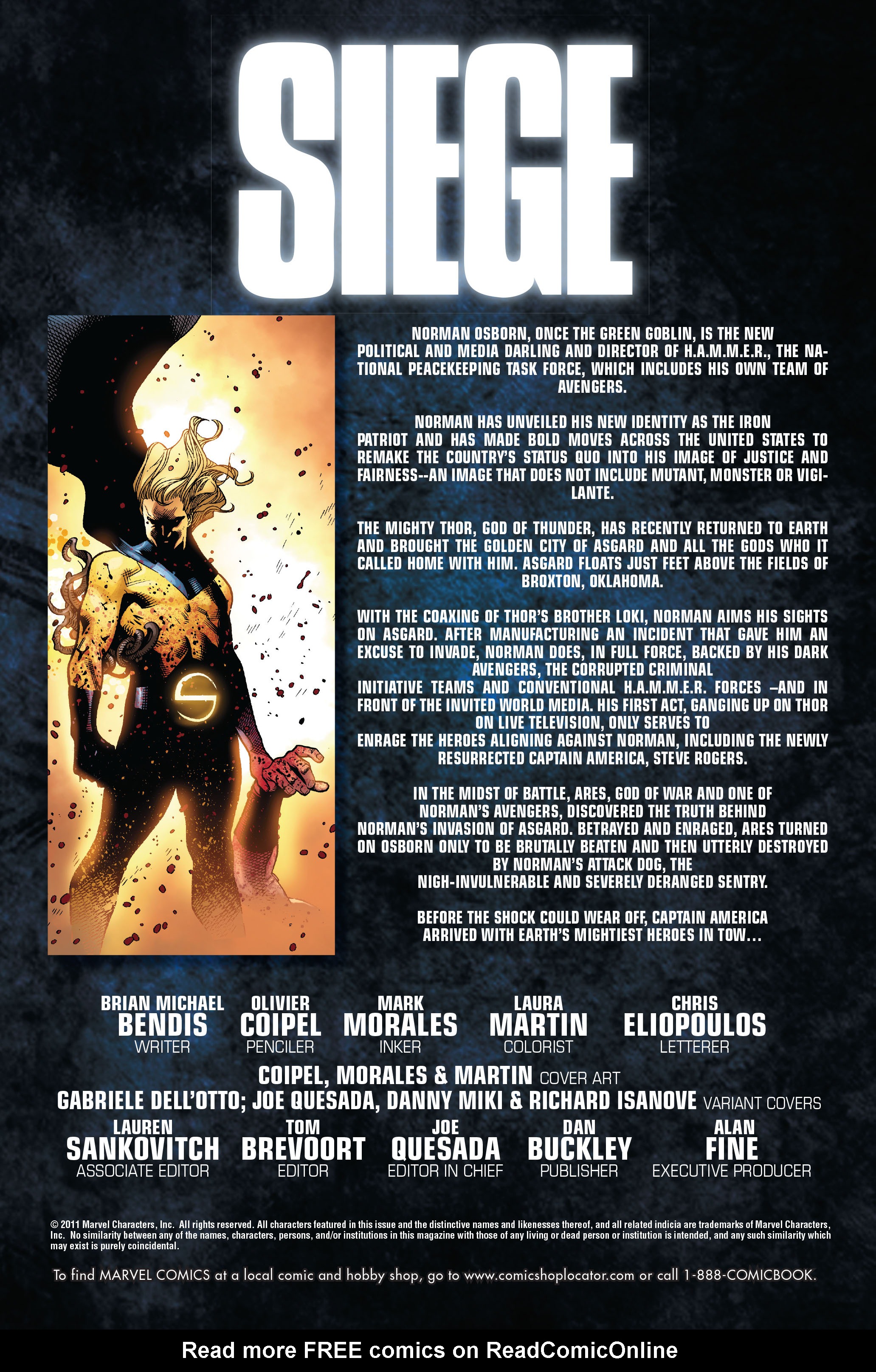 Read online Siege (2010) comic -  Issue #3 - 2