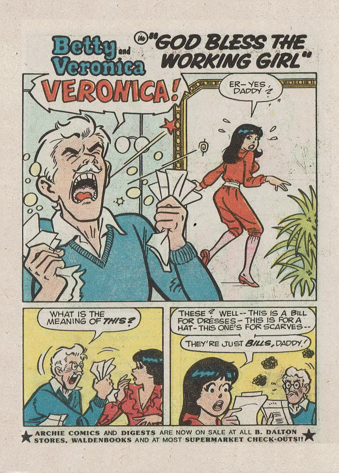 Read online Betty and Veronica Digest Magazine comic -  Issue #34 - 42