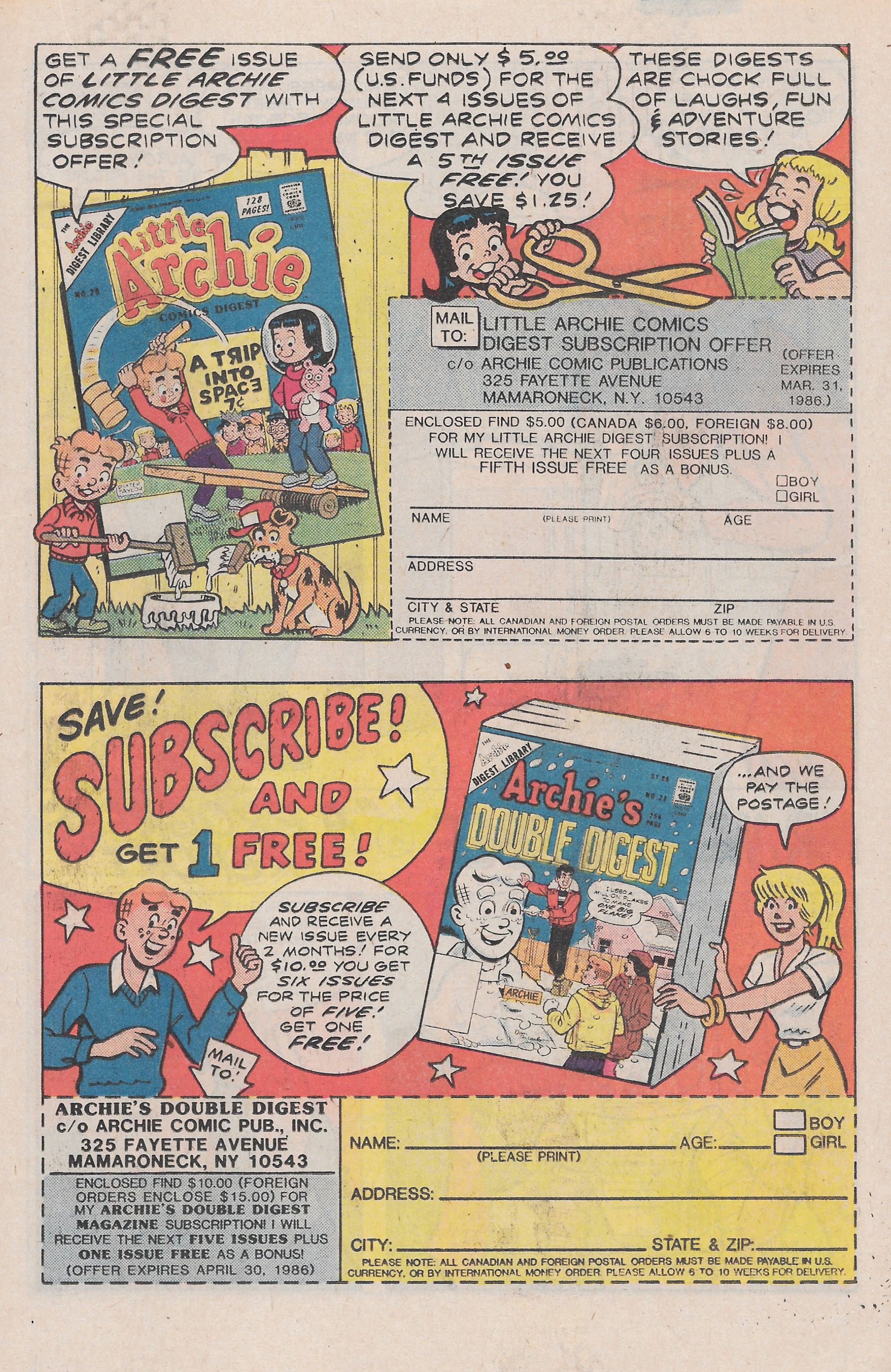 Read online Archie's Pals 'N' Gals (1952) comic -  Issue #180 - 19