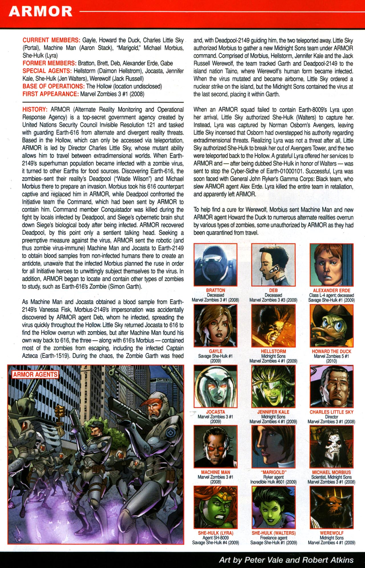 Read online Official Handbook of the Marvel Universe A To Z Update comic -  Issue #3 - 8