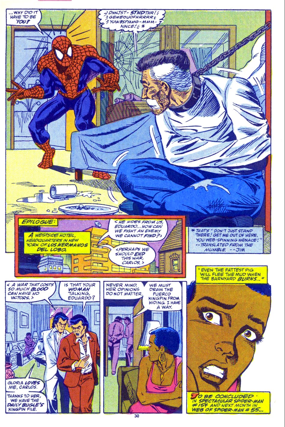 Read online Web of Spider-Man (1985) comic -  Issue #54 - 23