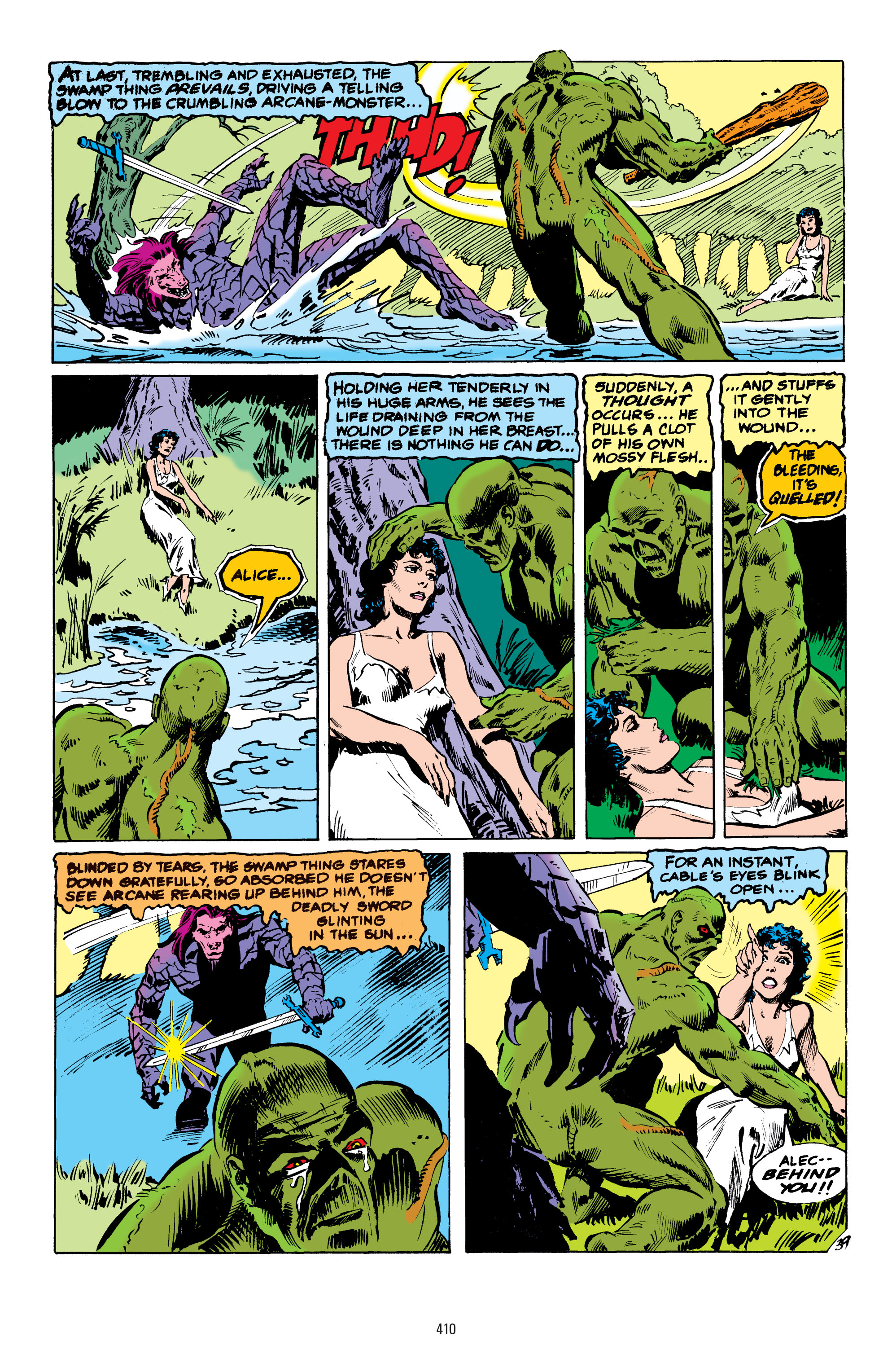 Read online Swamp Thing: The Bronze Age comic -  Issue # TPB 3 (Part 4) - 107
