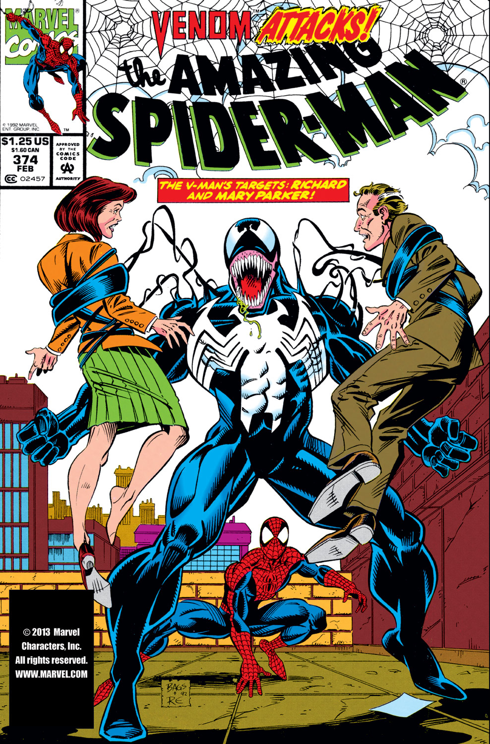 Read online The Amazing Spider-Man (1963) comic -  Issue #374 - 1