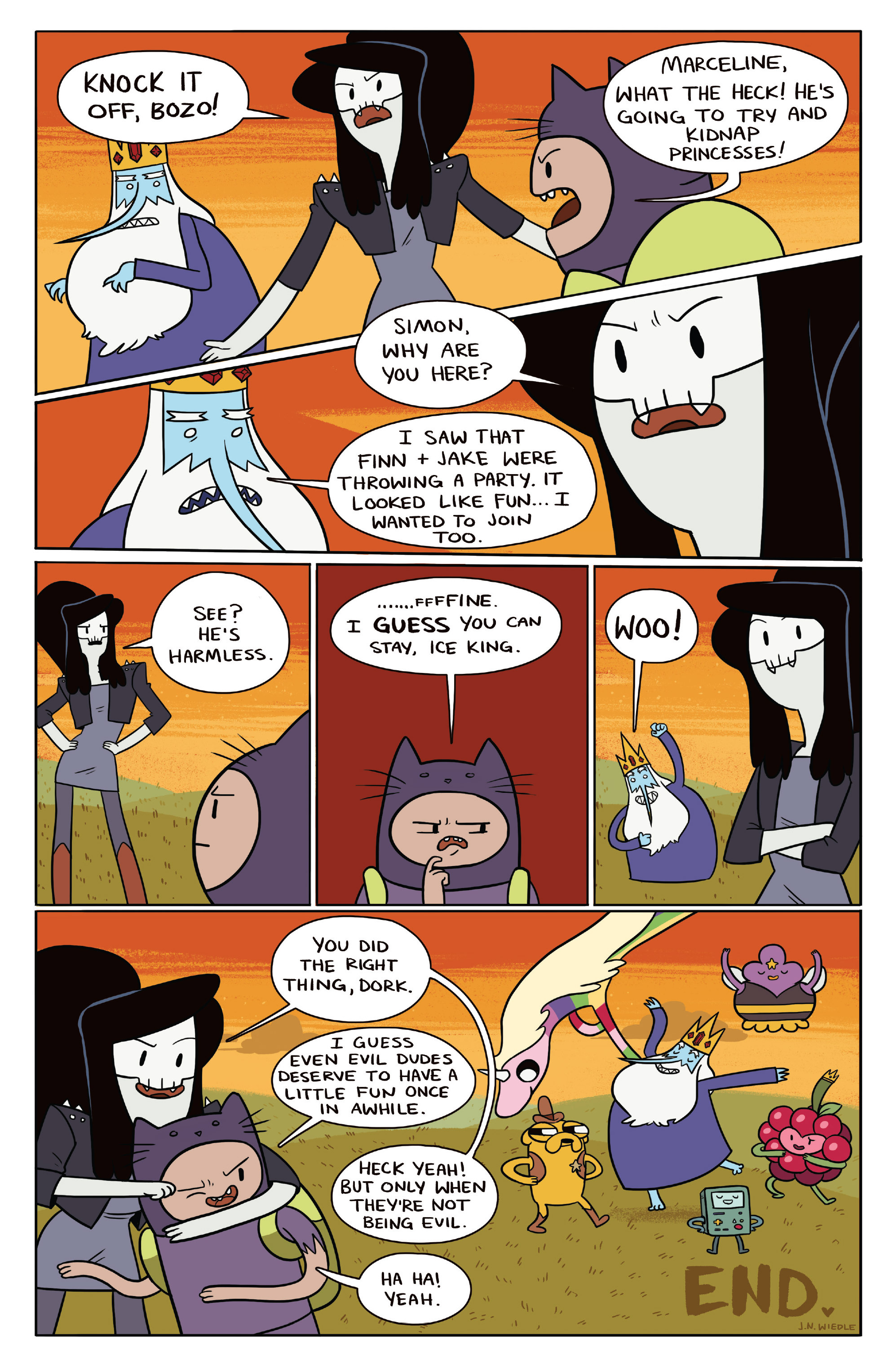 Read online Adventure Time 2013 Spoooktacular comic -  Issue # Full - 10