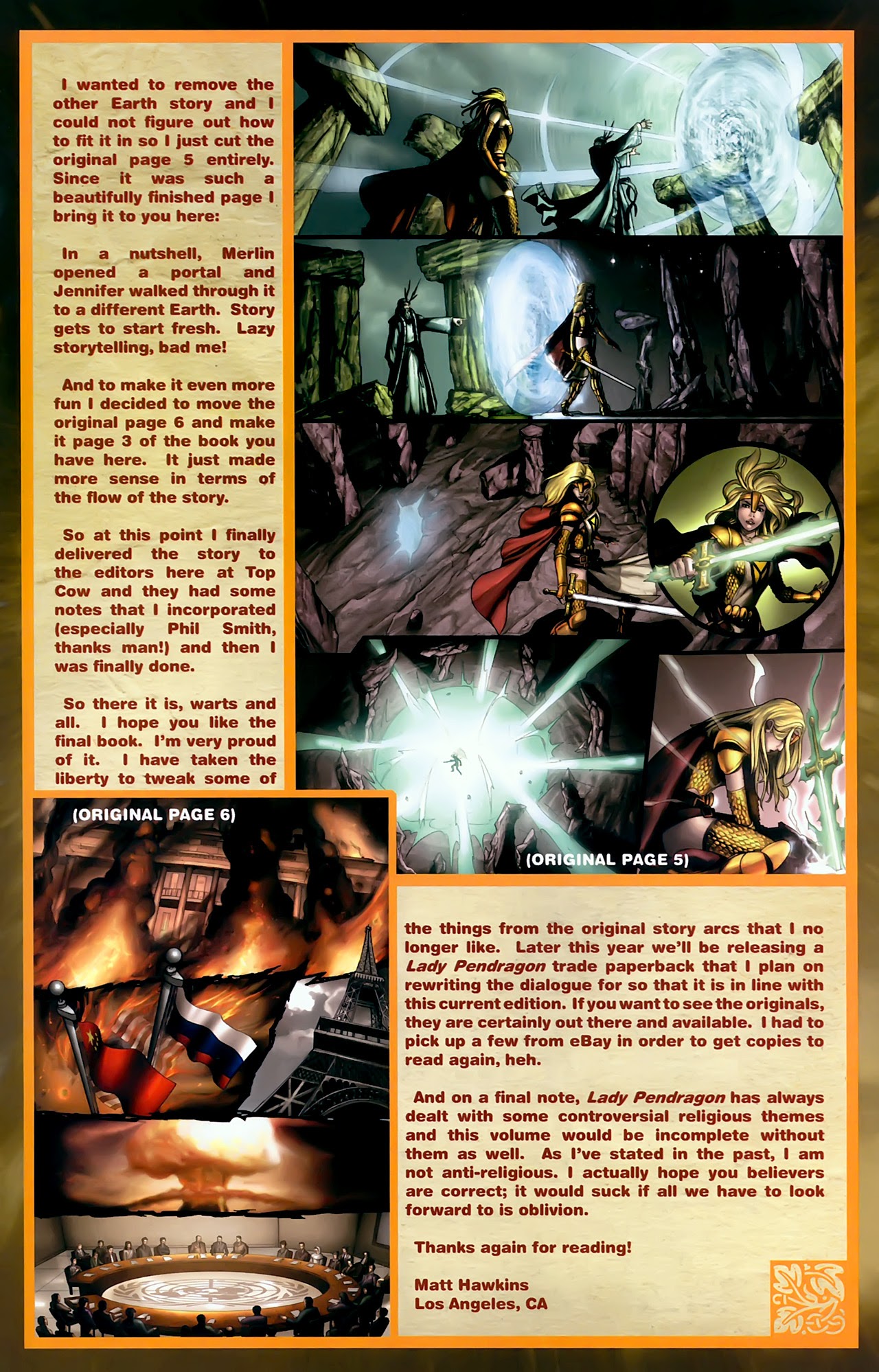 Read online Pilot Season 2008 comic -  Issue # Lady Pendragon - 24