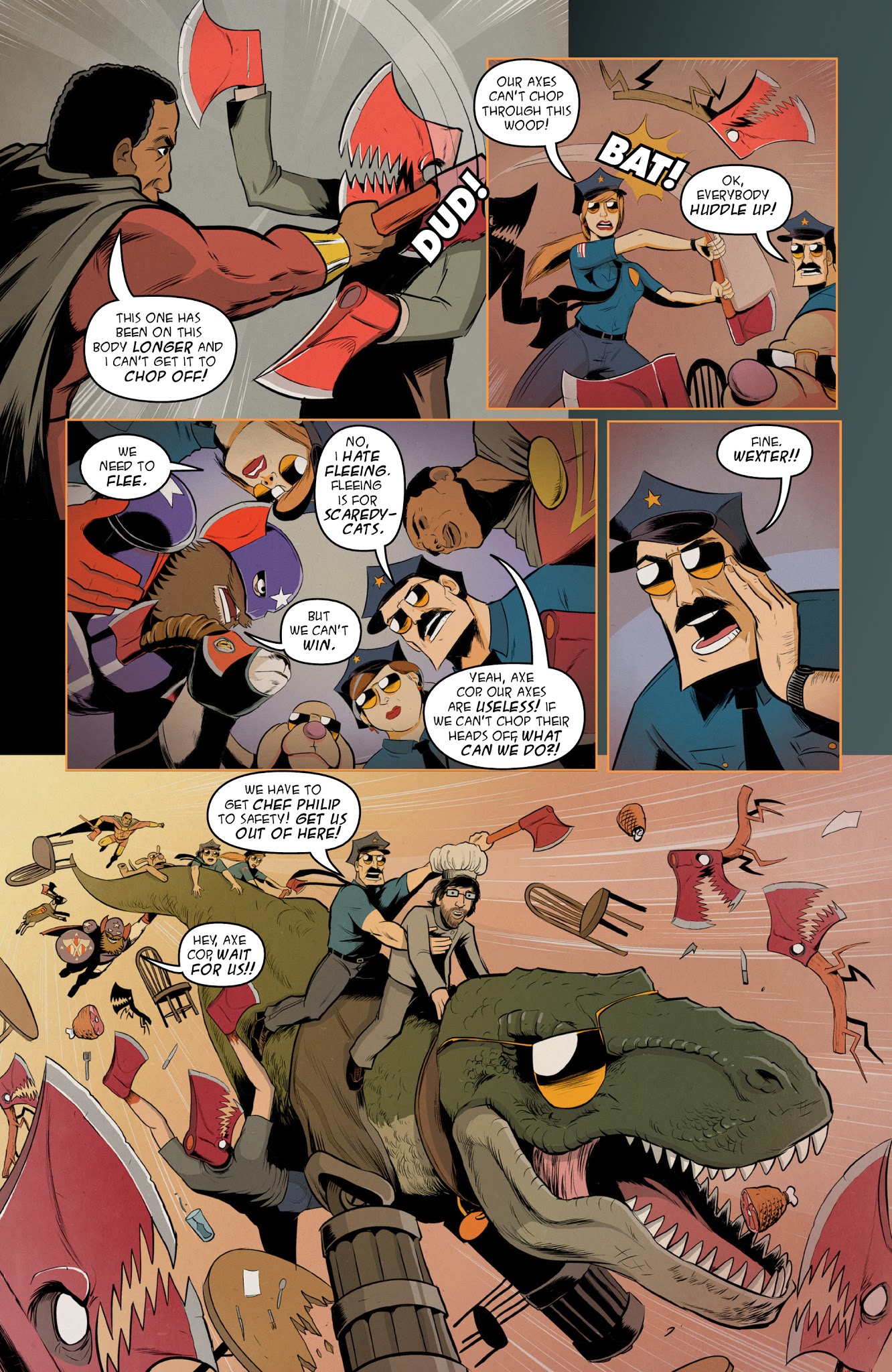 Read online Axe Cop comic -  Issue # TPB 6 - 33