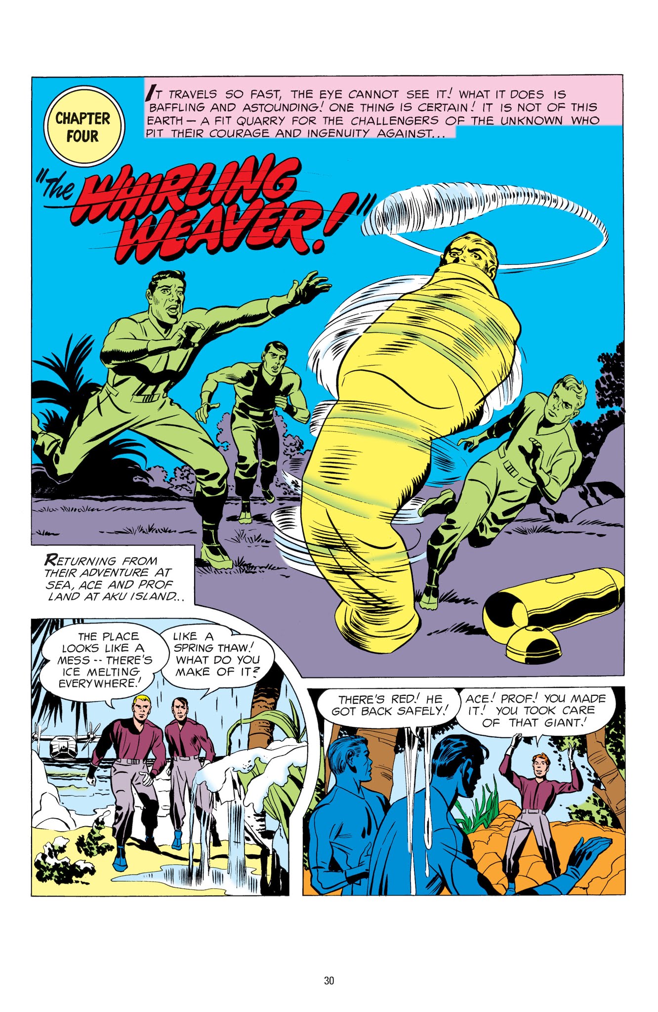 Read online Challengers of the Unknown by Jack Kirby comic -  Issue # TPB (Part 1) - 30