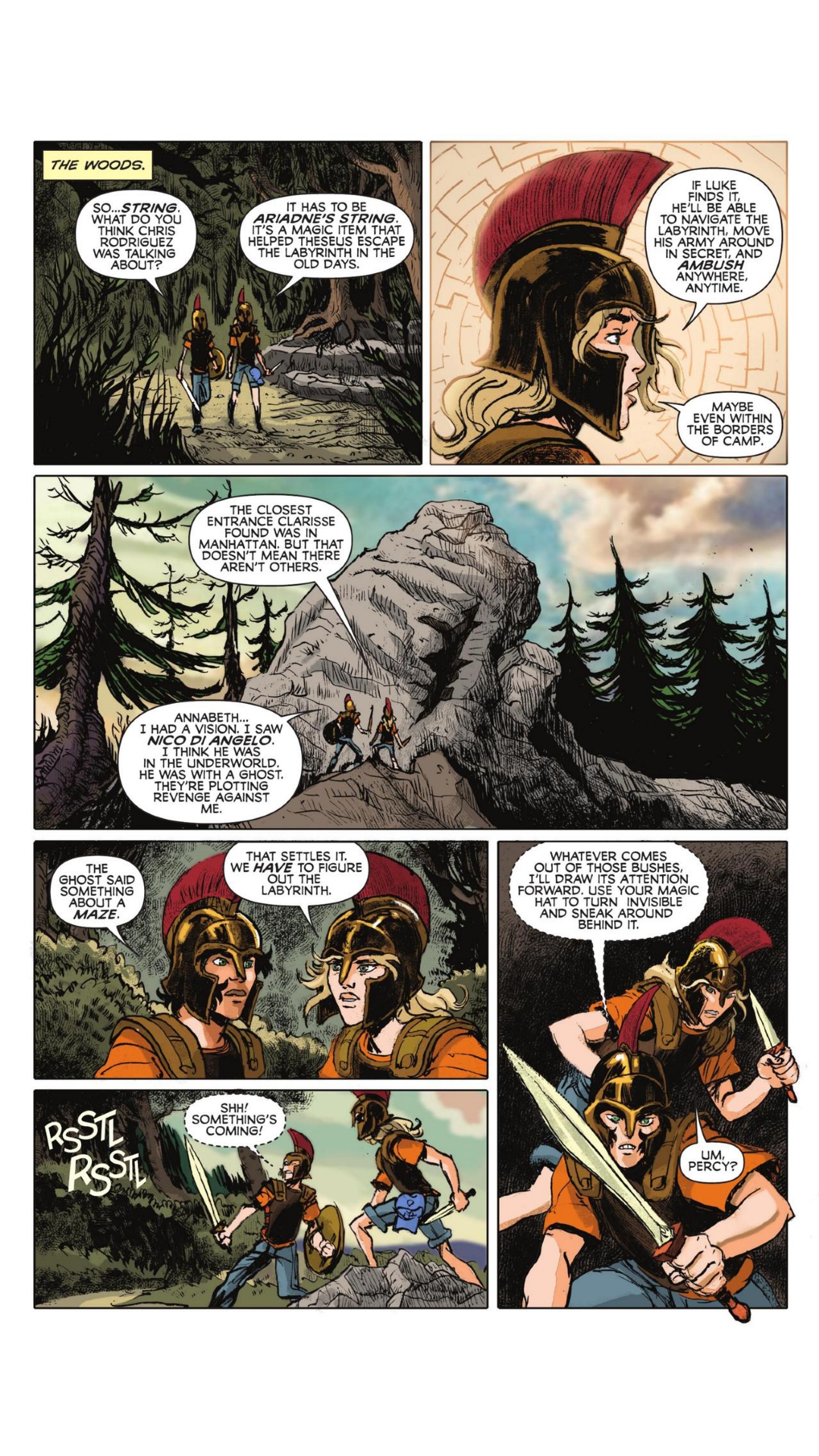 Read online Percy Jackson and the Olympians comic -  Issue # TPB 4 - 20