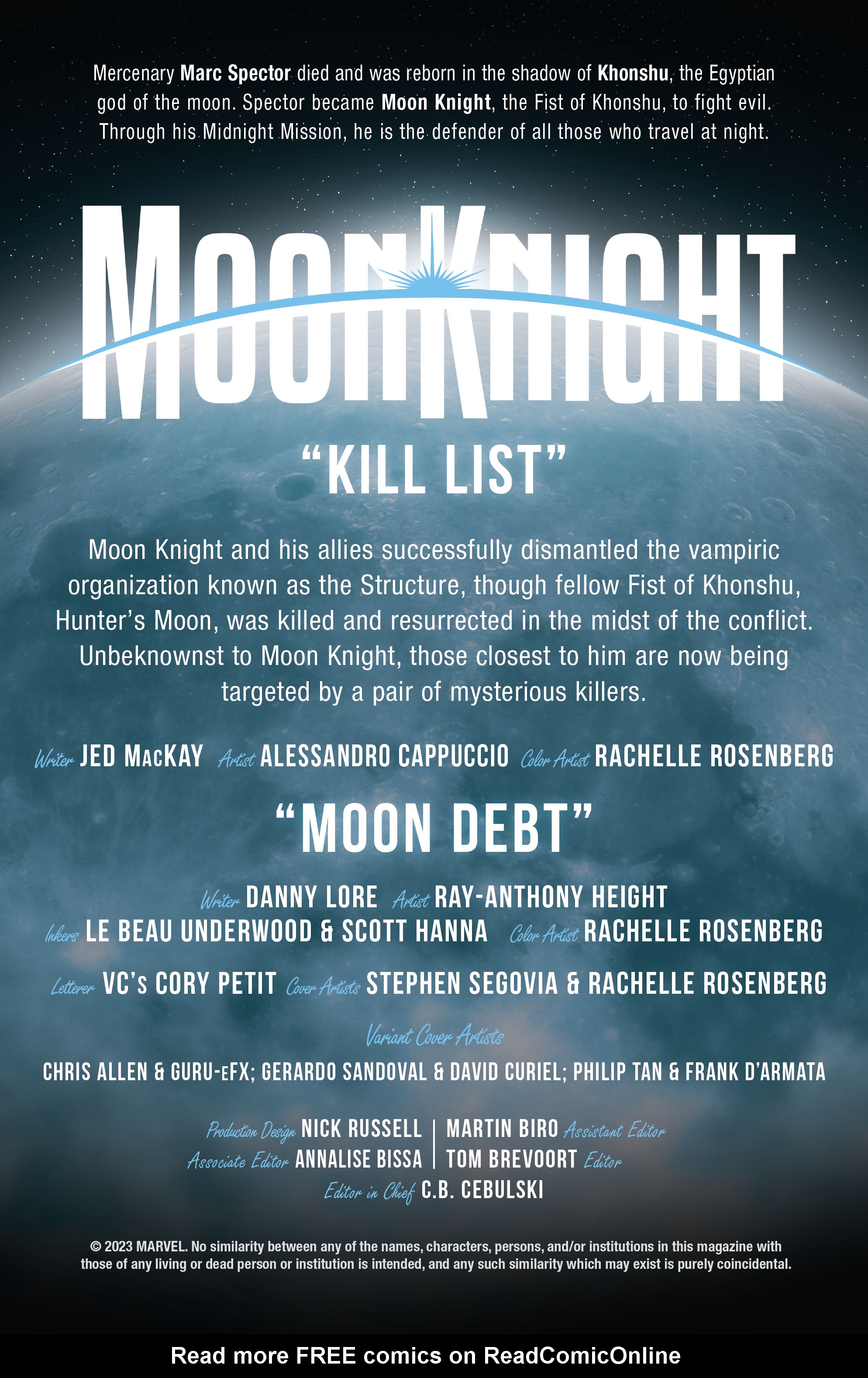 Read online Moon Knight (2021) comic -  Issue #20 - 2