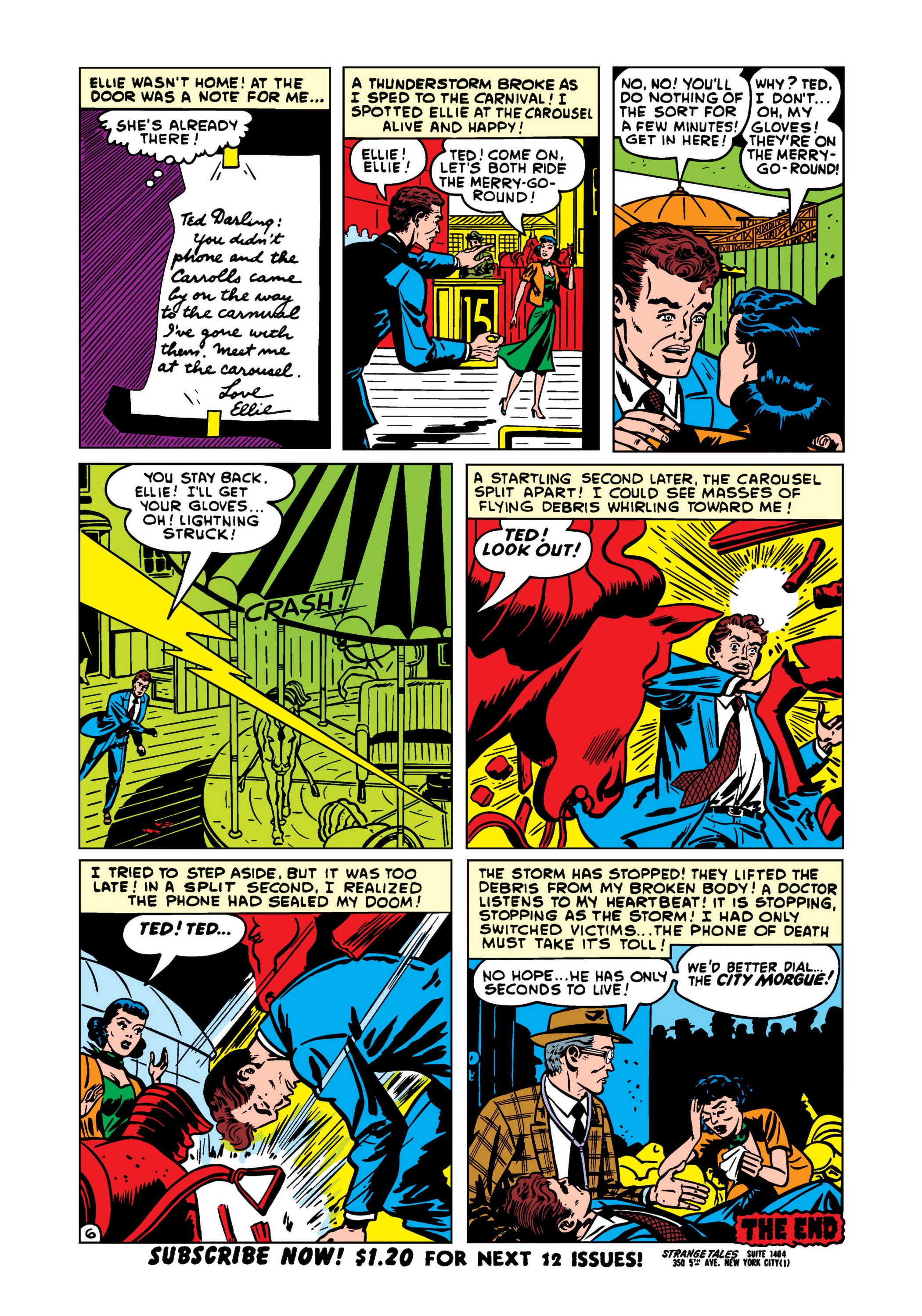 Read online Marvel Masterworks: Atlas Era Strange Tales comic -  Issue # TPB 1 (Part 2) - 2