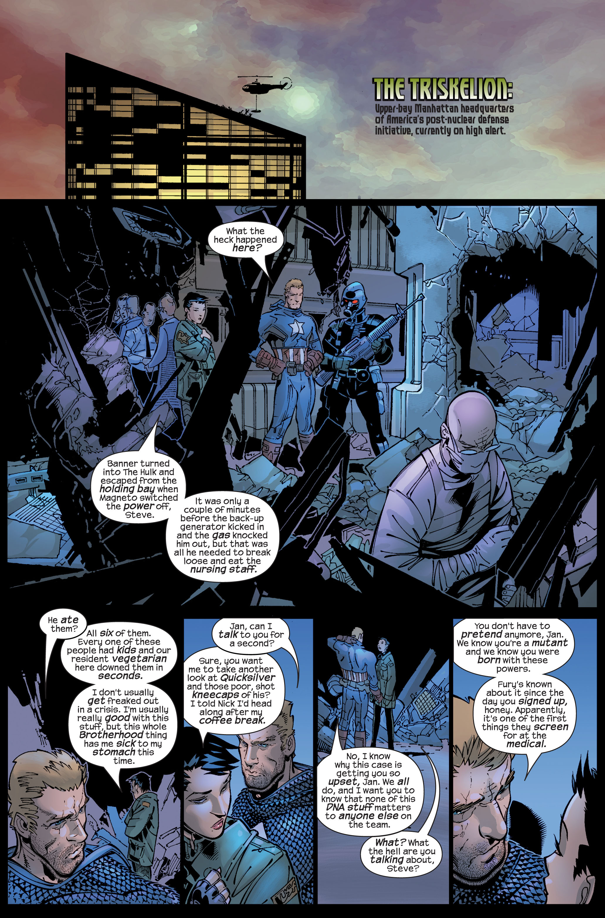 Read online Ultimate War comic -  Issue #3 - 9