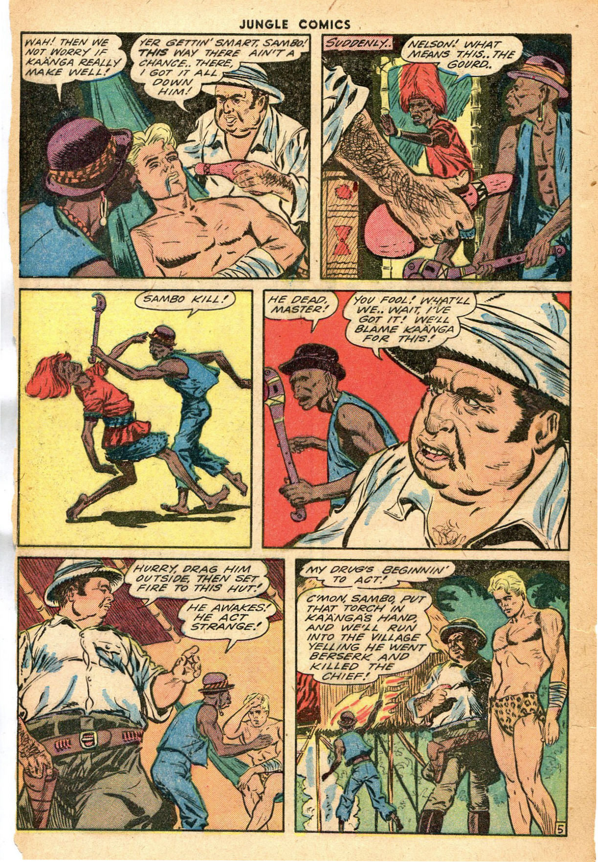 Read online Jungle Comics comic -  Issue #55 - 8