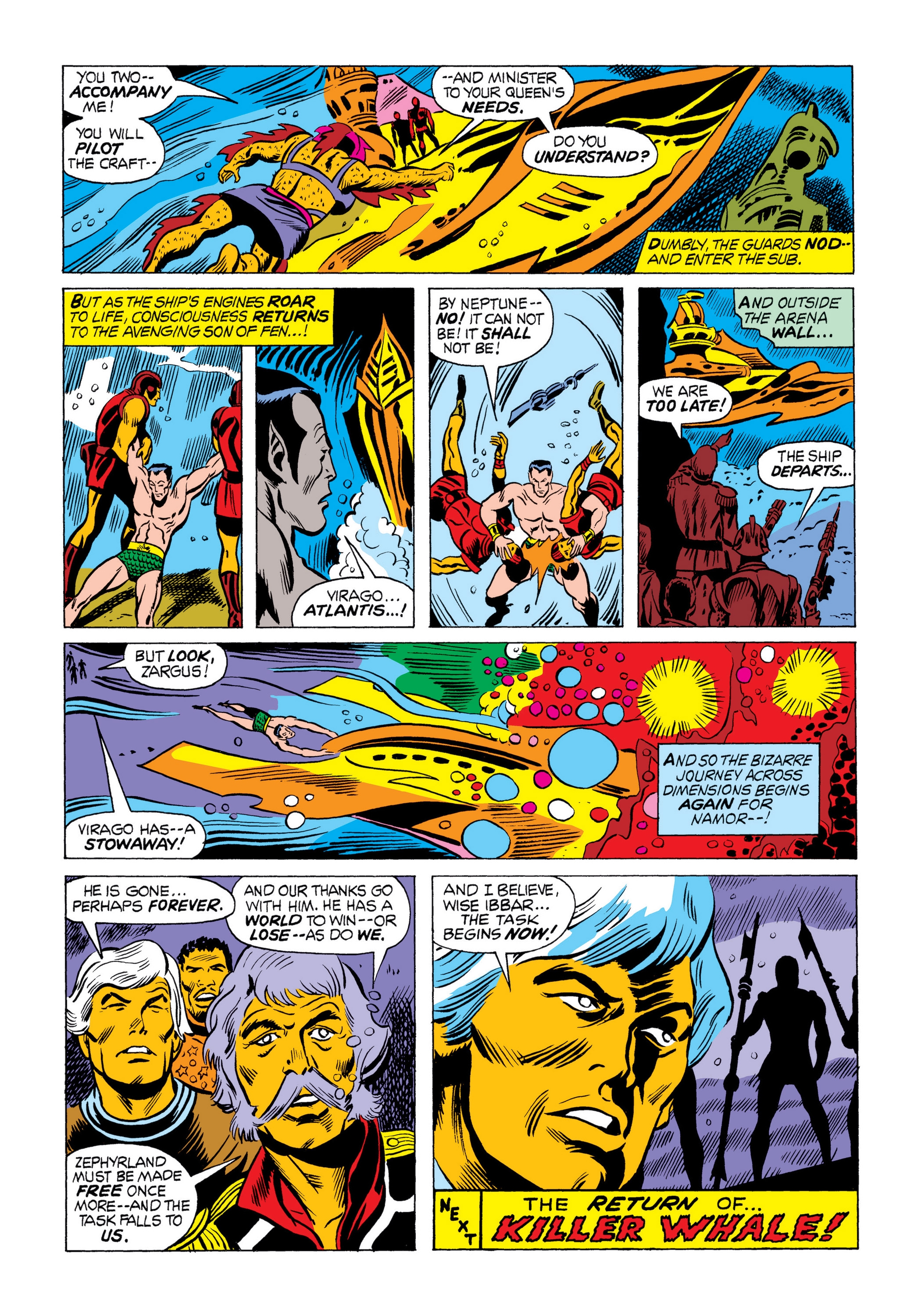 Read online Marvel Masterworks: The Sub-Mariner comic -  Issue # TPB 8 (Part 2) - 7