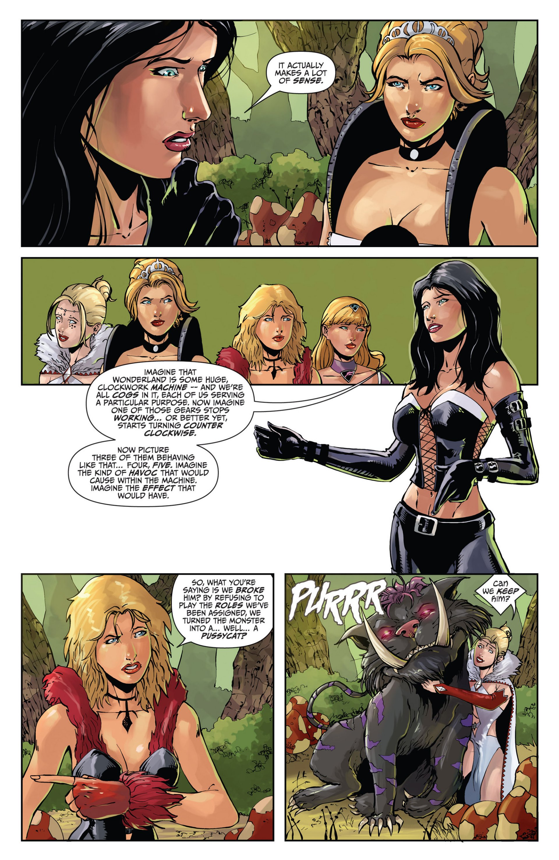 Read online Grimm Fairy Tales presents Wonderland comic -  Issue #24 - 18