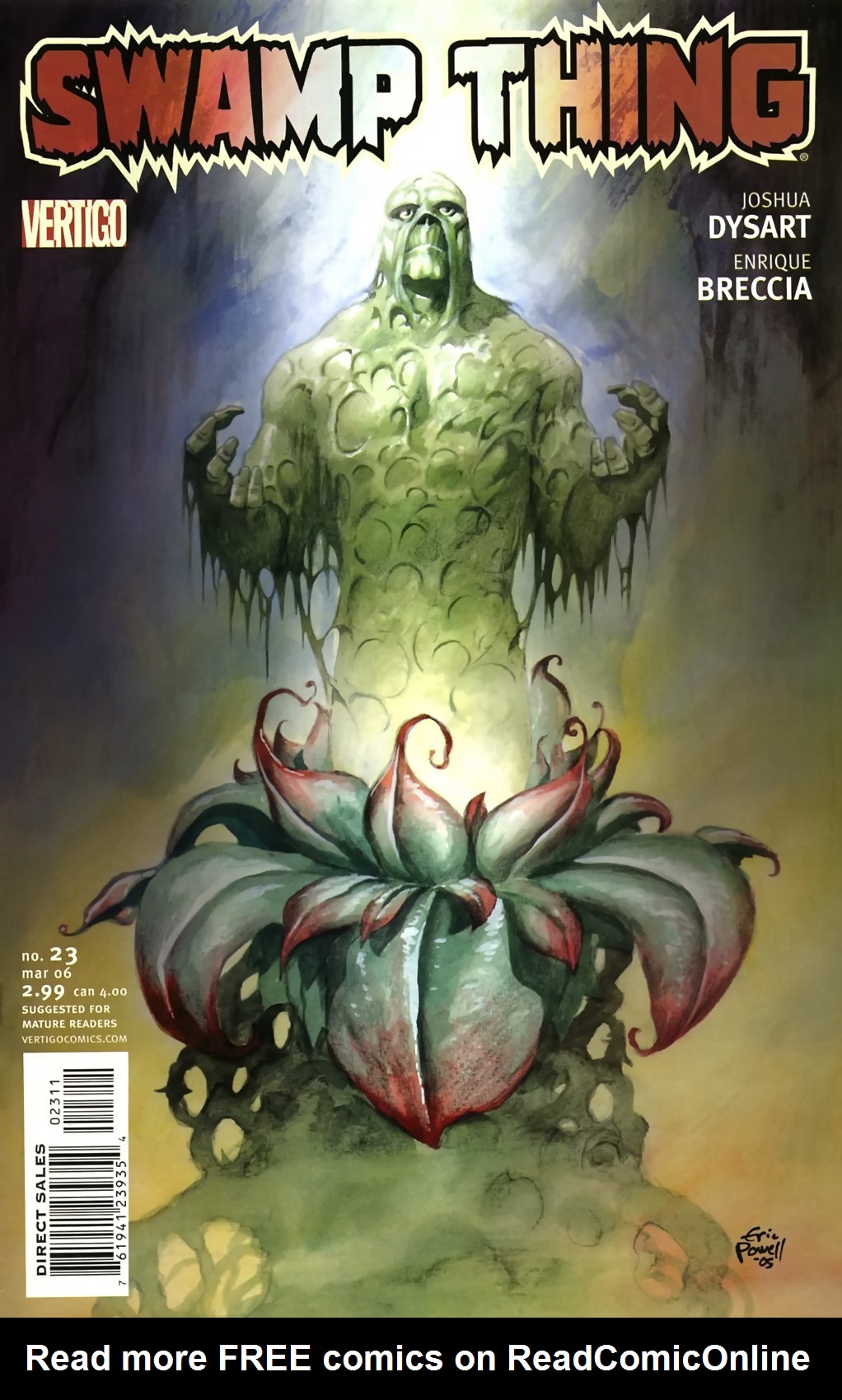 Read online Swamp Thing (2004) comic -  Issue #23 - 1