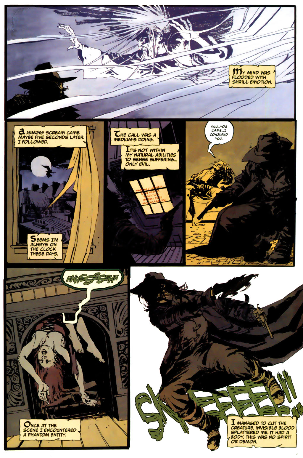 Read online Van Helsing: From Beneath the Rue Morgue comic -  Issue # Full - 7