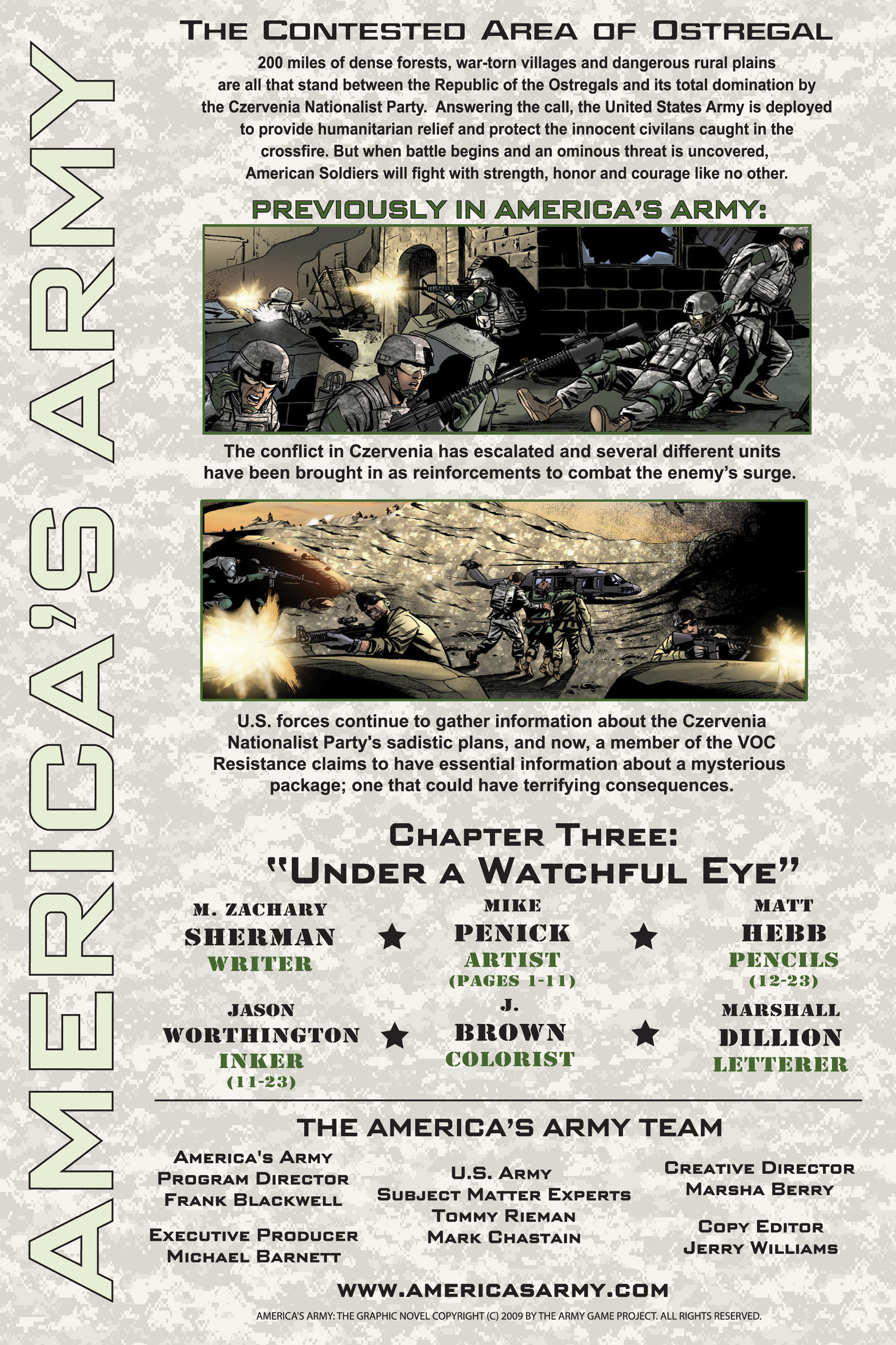 Read online America's Army comic -  Issue #3 - 2