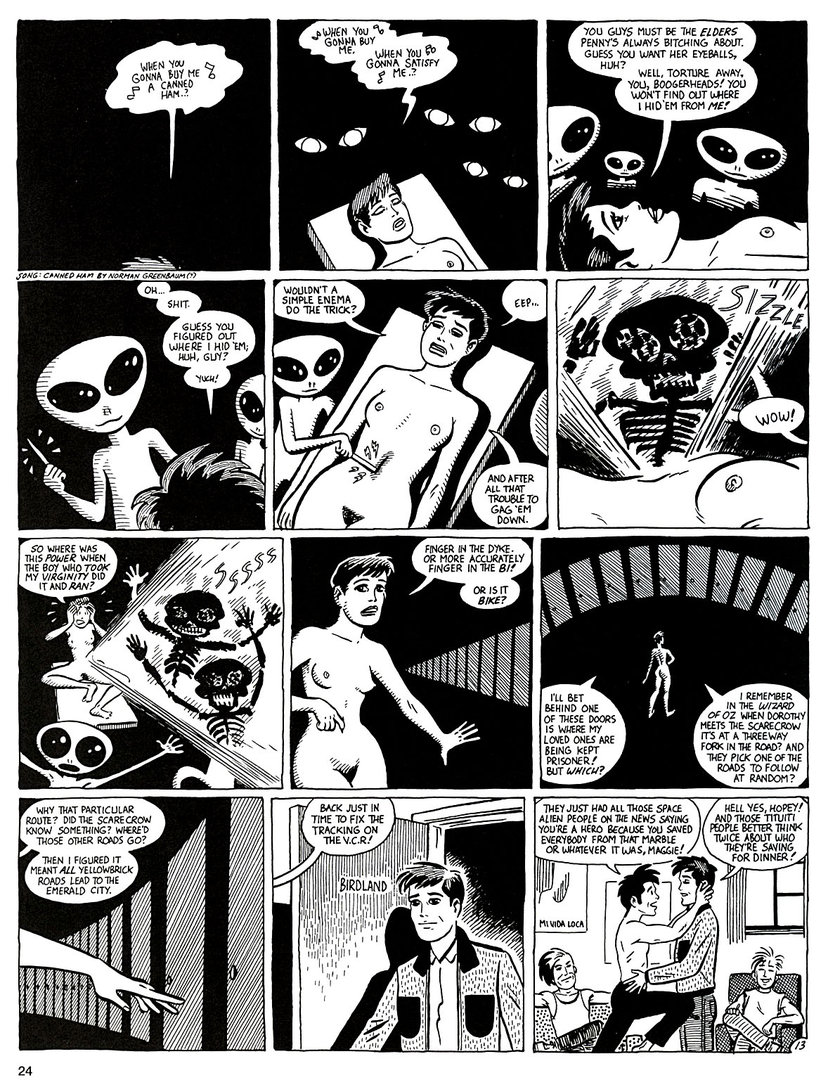 Read online Love and Rockets (1982) comic -  Issue #46 - 26