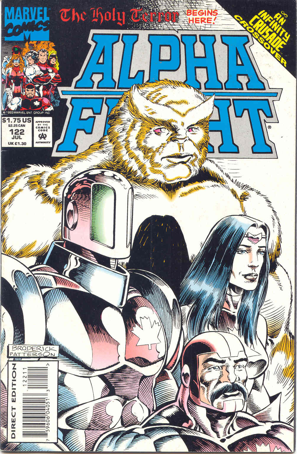 Read online Alpha Flight (1983) comic -  Issue #122 - 1
