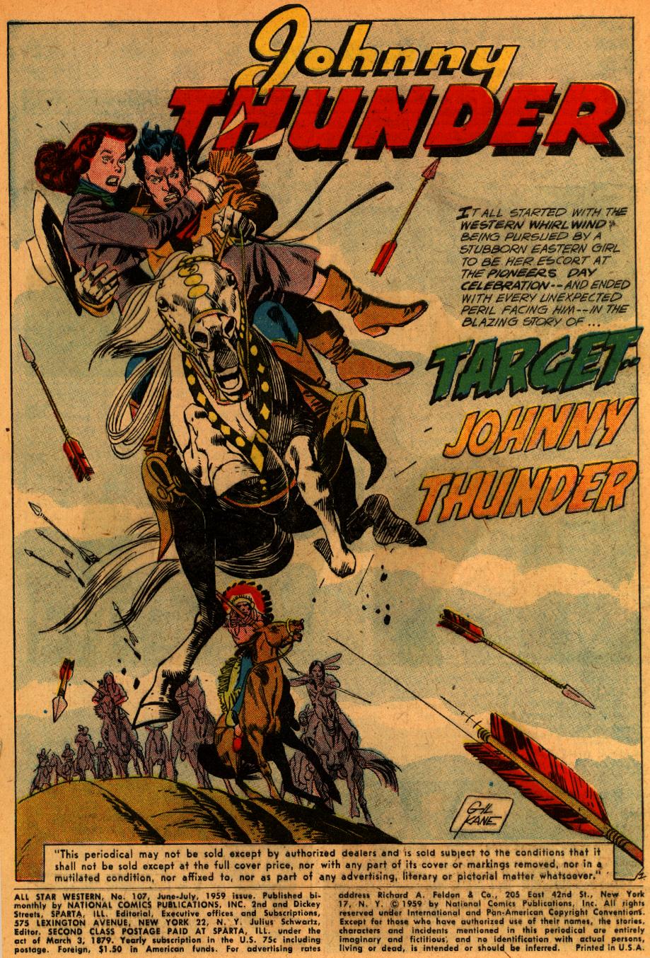 Read online All-Star Western (1951) comic -  Issue #107 - 3