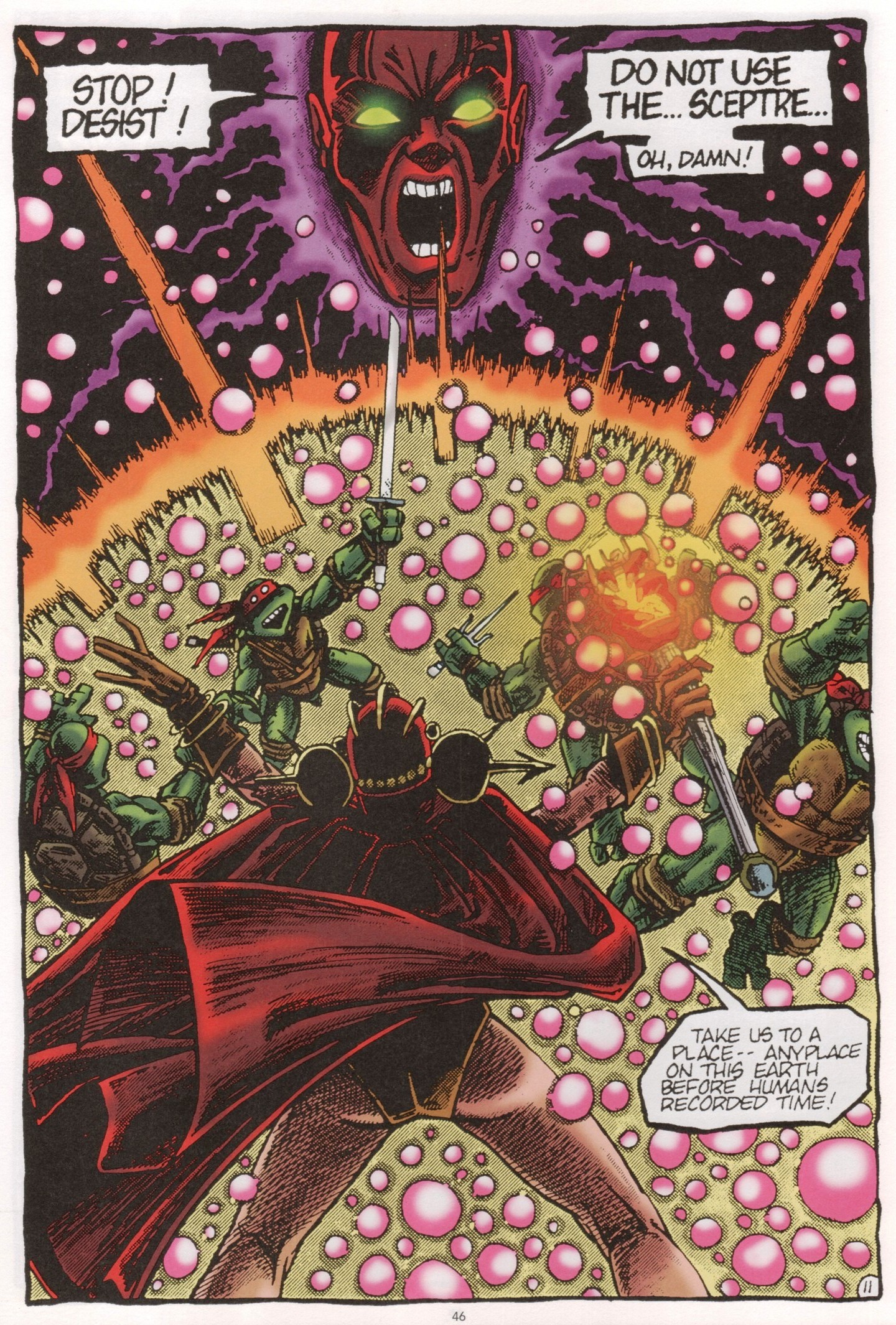 Read online Teenage Mutant Ninja Turtles Color Classics (2012) comic -  Issue #8 - 12