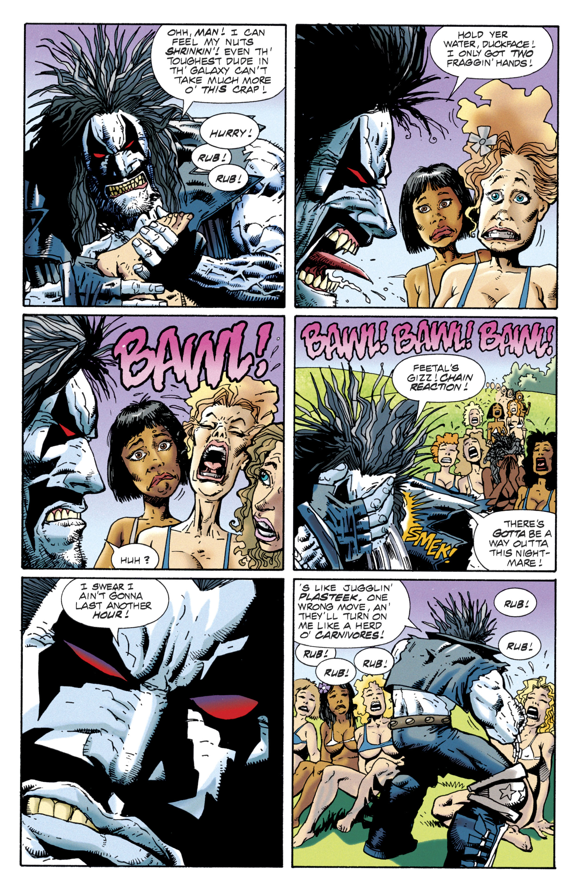Read online Lobo by Keith Giffen & Alan Grant comic -  Issue # TPB 2 (Part 2) - 57