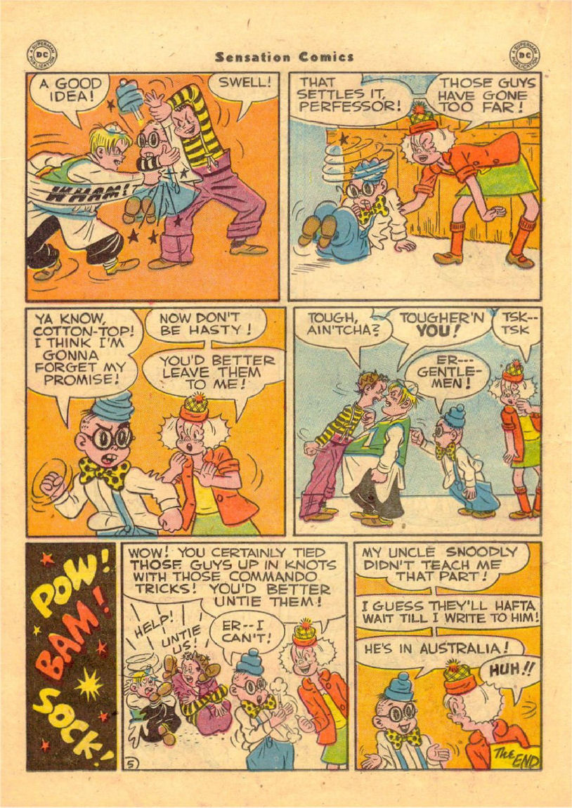 Read online Sensation (Mystery) Comics comic -  Issue #70 - 25