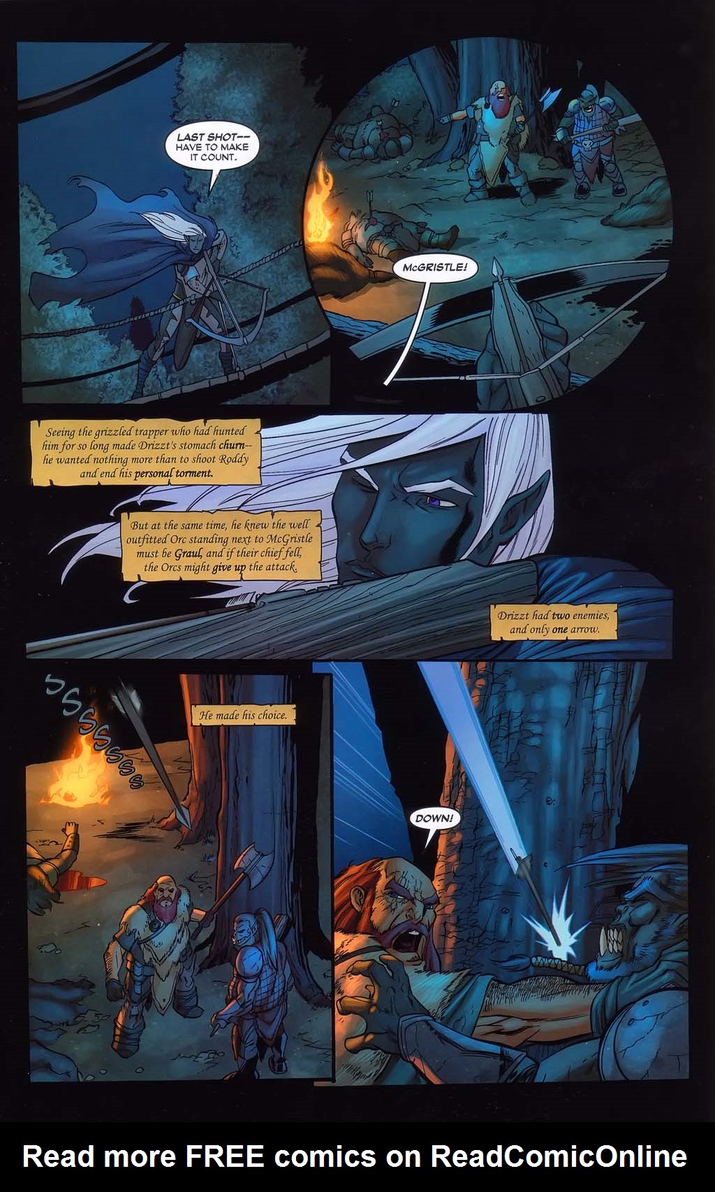 Read online Forgotten Realms: Sojourn comic -  Issue #3 - 9