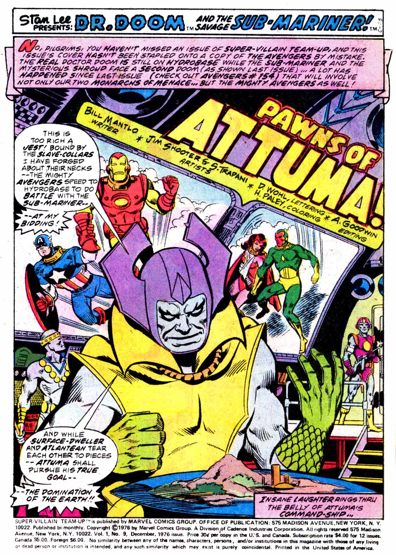 Read online Super-Villain Team-Up comic -  Issue #9 - 2