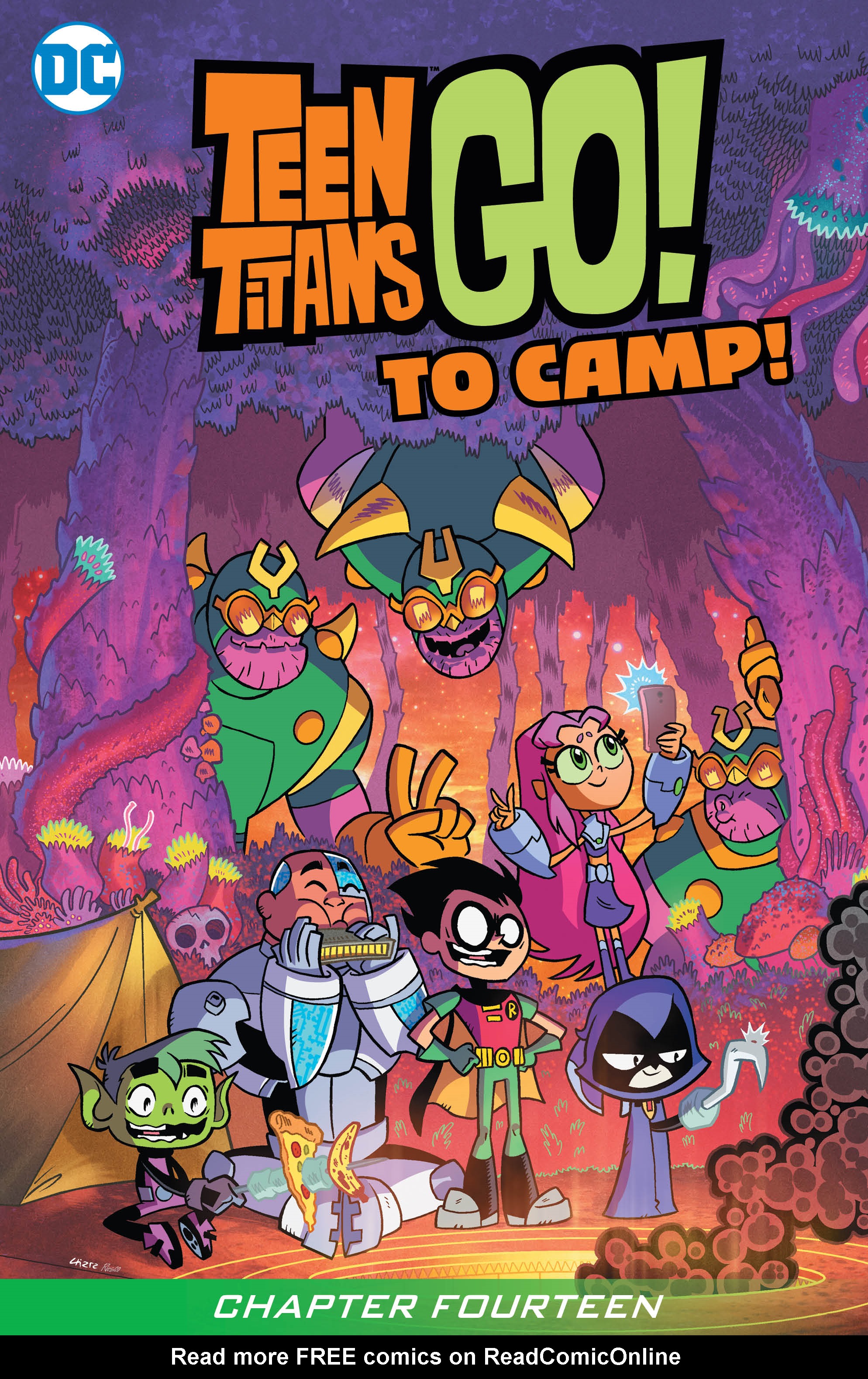 Read online Teen Titans Go! To Camp comic -  Issue #14 - 2