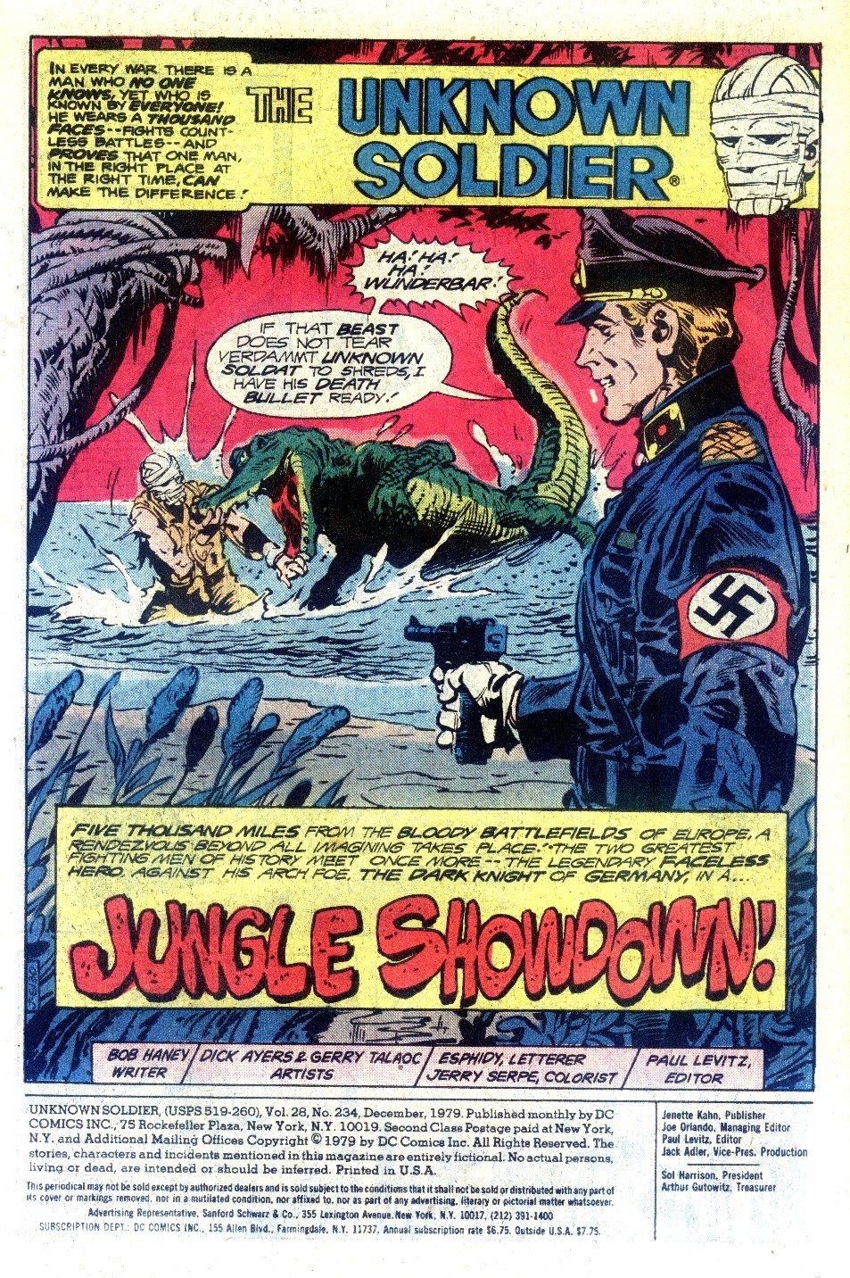 Read online Unknown Soldier (1977) comic -  Issue #234 - 3