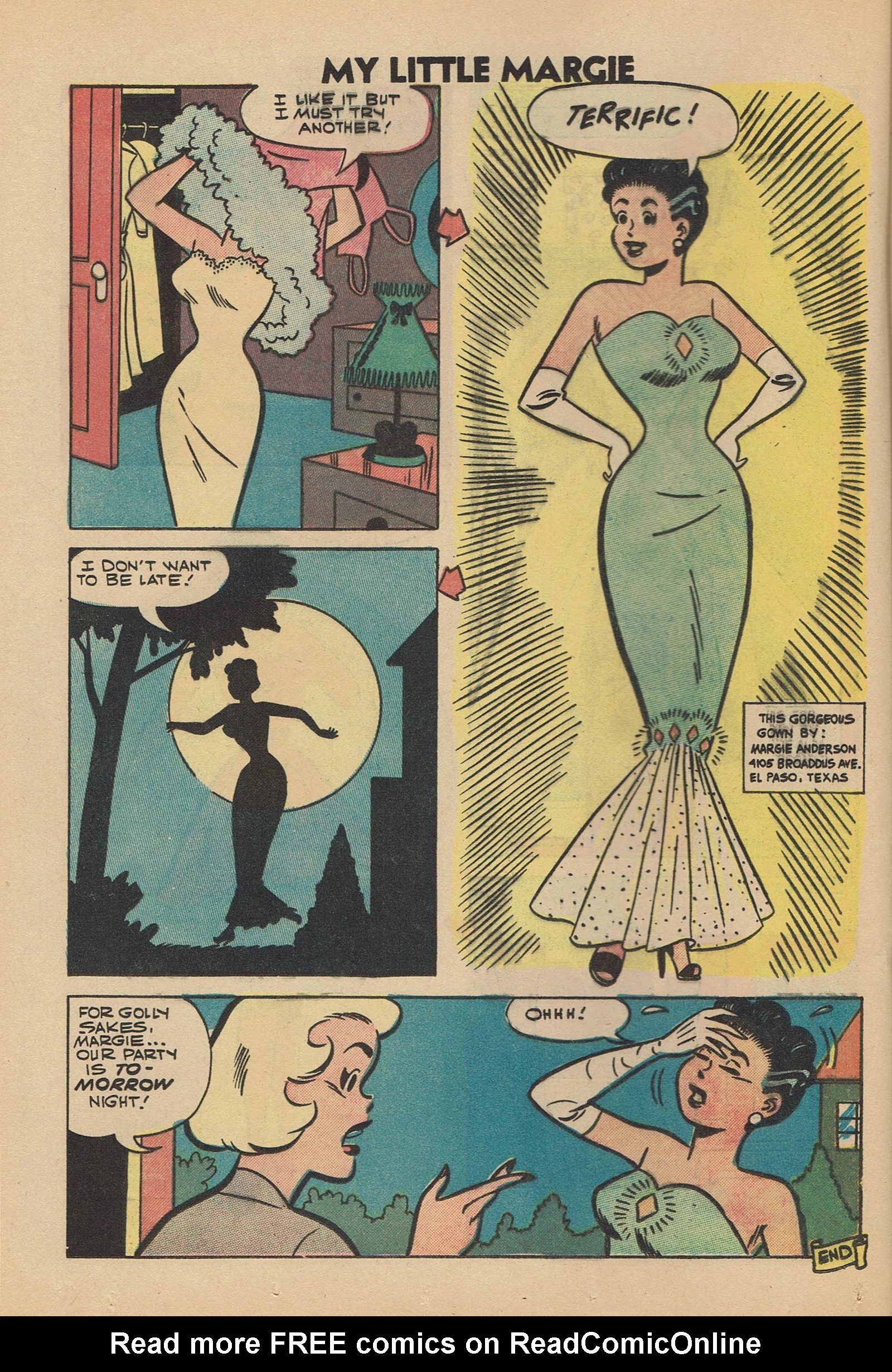 Read online My Little Margie (1954) comic -  Issue #24 - 20