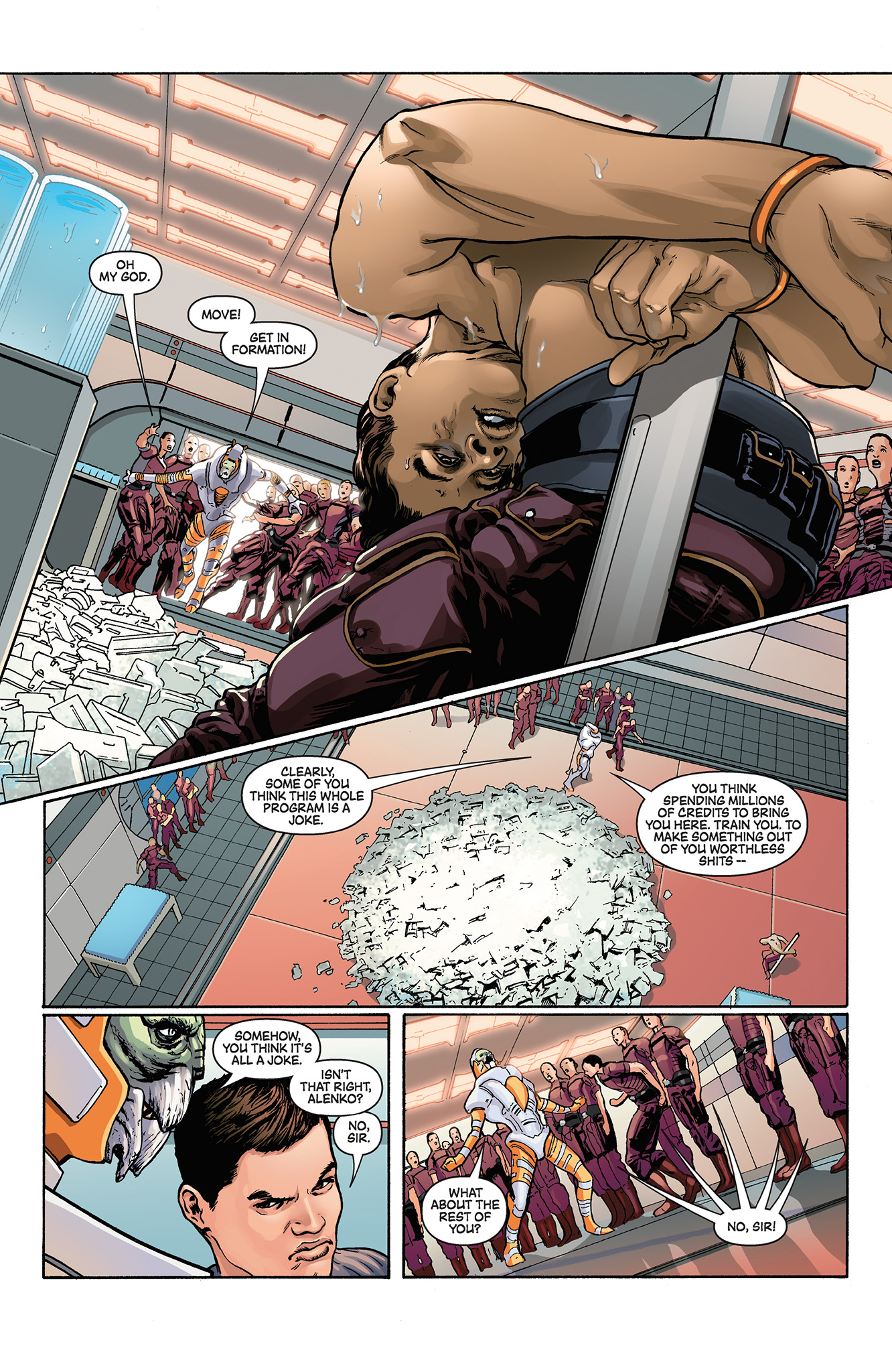 Read online Mass Effect: Foundation comic -  Issue #4 - 9