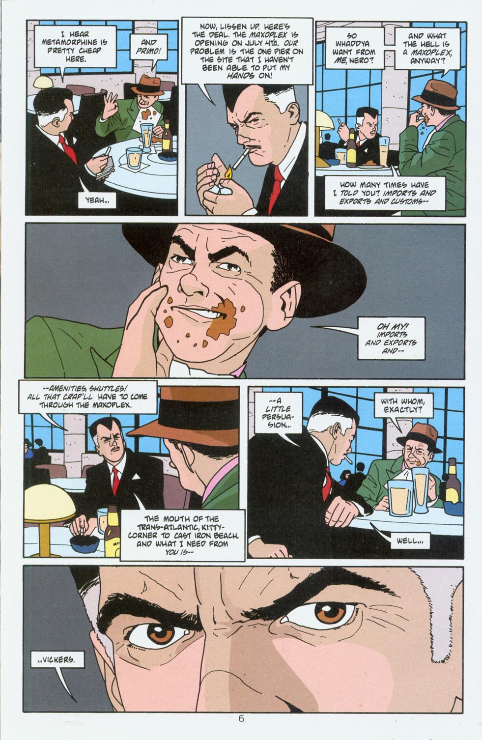 Read online Terminal City: Aerial Graffiti comic -  Issue #2 - 7