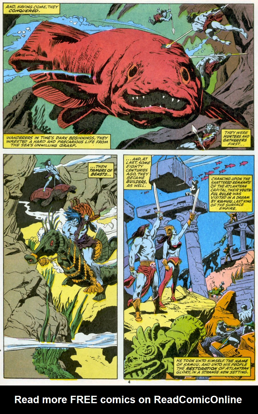 Read online Saga of the Sub-Mariner comic -  Issue #1 - 5