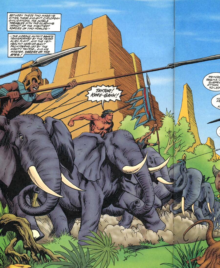Read online Tarzan (1996) comic -  Issue #5 - 4