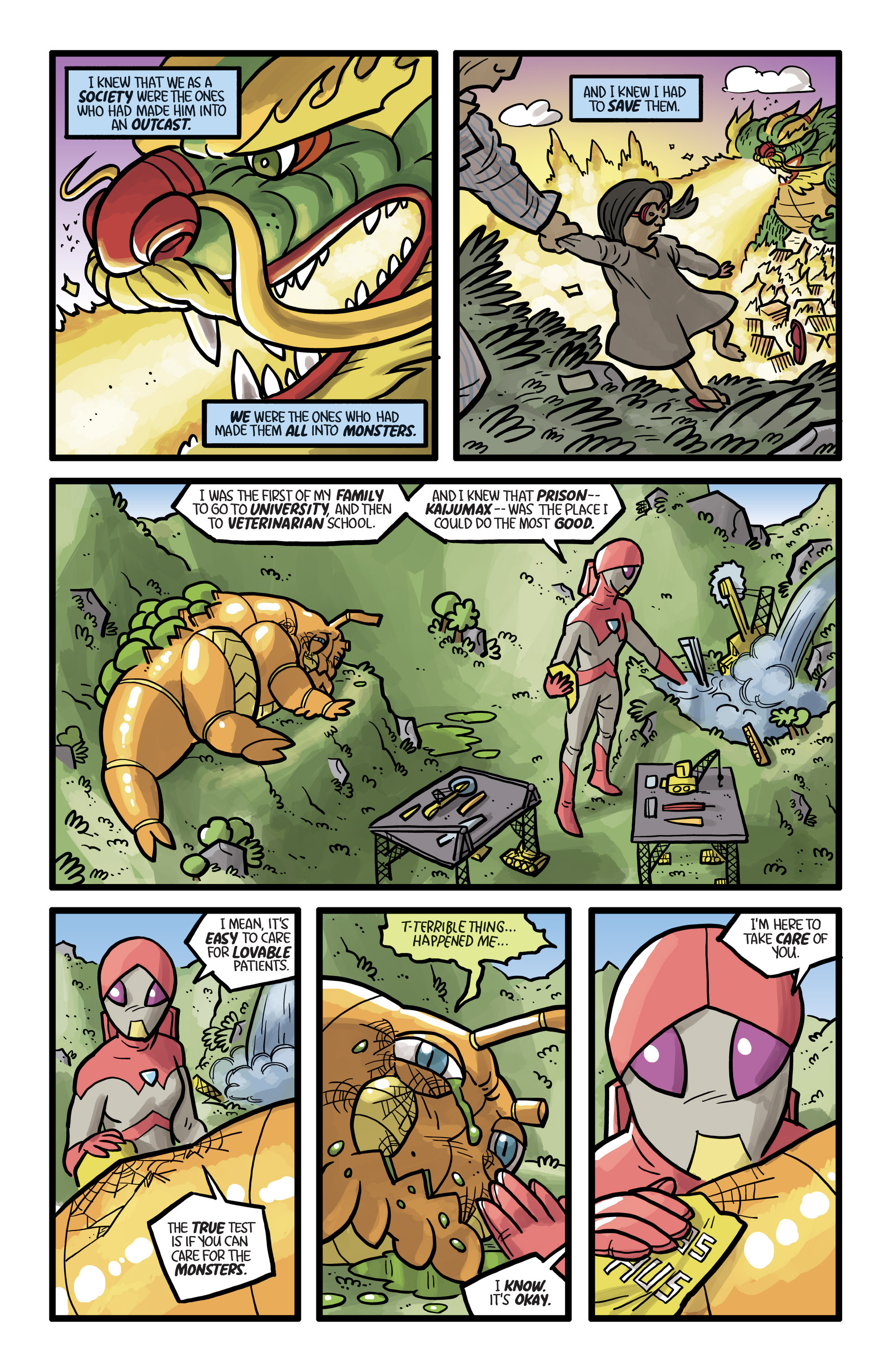 Read online Kaijumax comic -  Issue #4 - 14