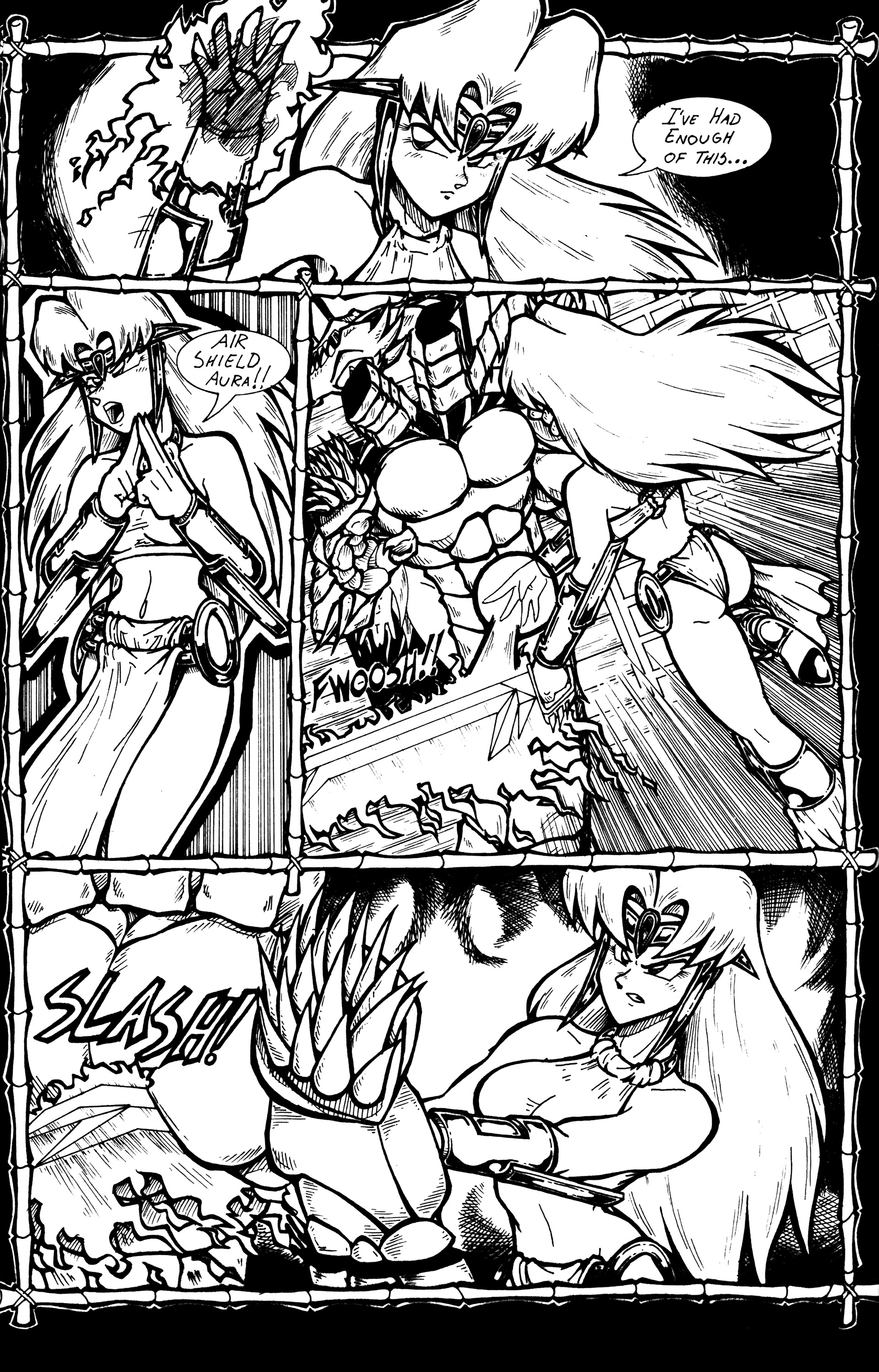 Read online Druid Warrior Grace comic -  Issue # Full - 12