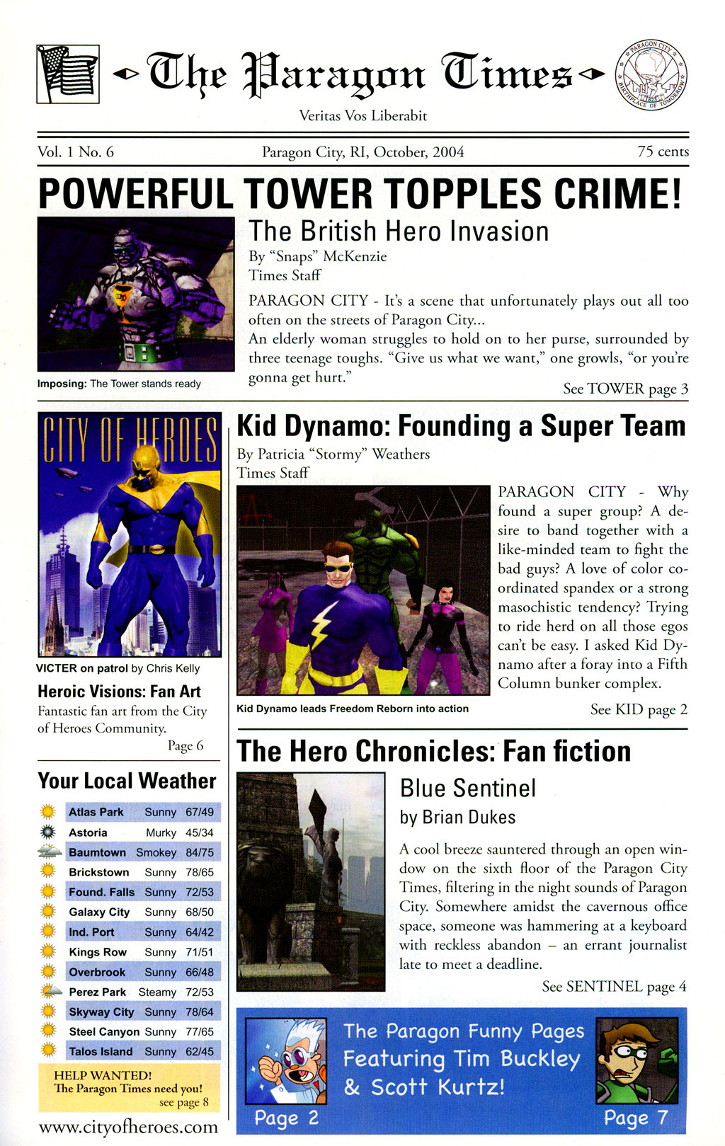 Read online City of Heroes (2004) comic -  Issue #6 - 24