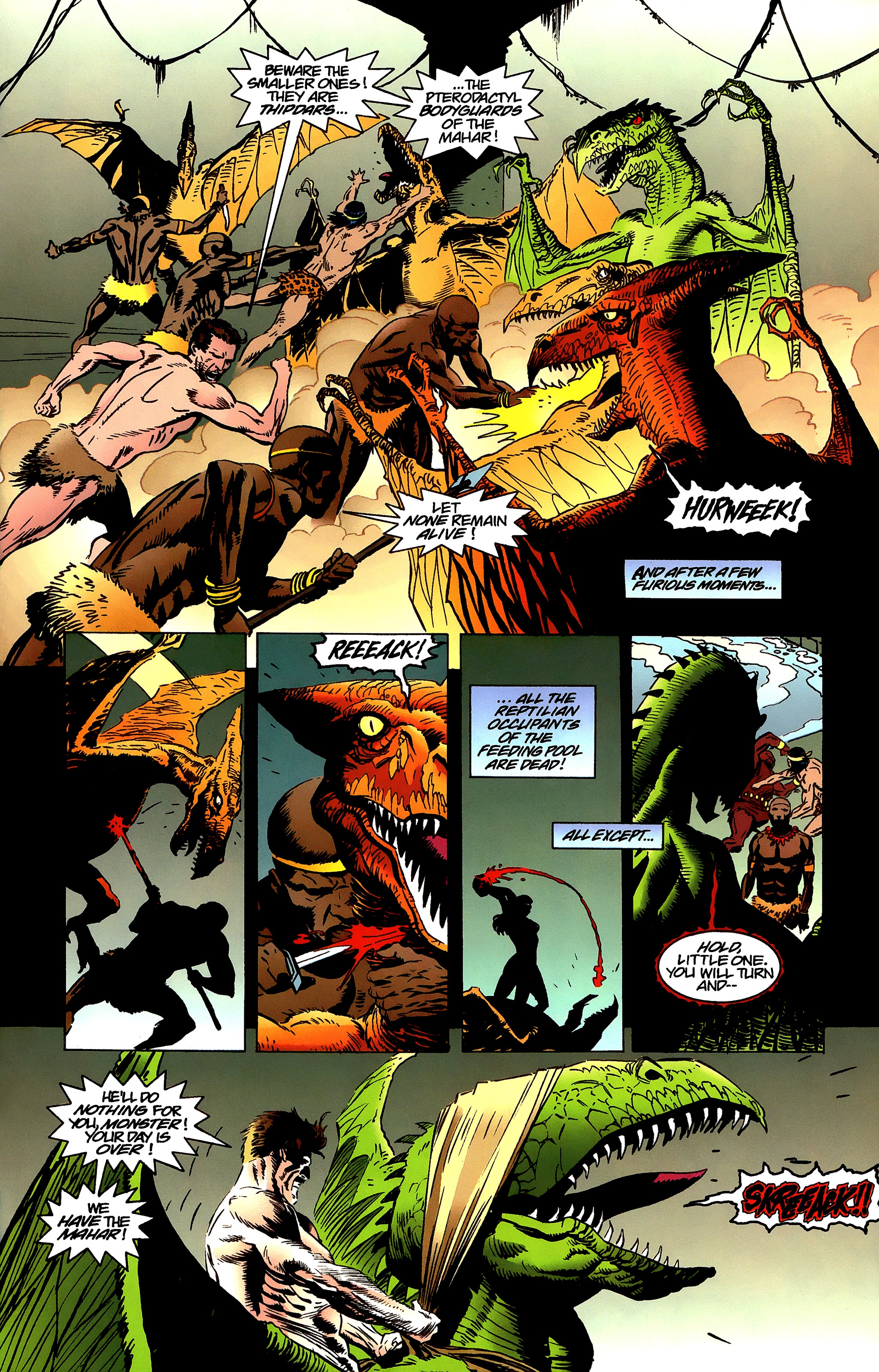 Read online Tarzan vs. Predator at the Earth's Core comic -  Issue #3 - 21