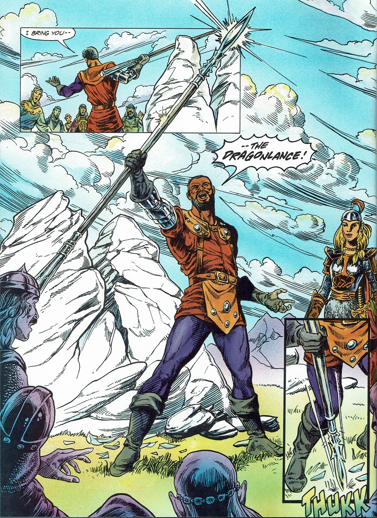 Read online Dragonlance Saga comic -  Issue #5 - 30