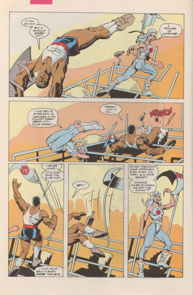 Read online Silver Sable and the Wild Pack comic -  Issue #6 - 6