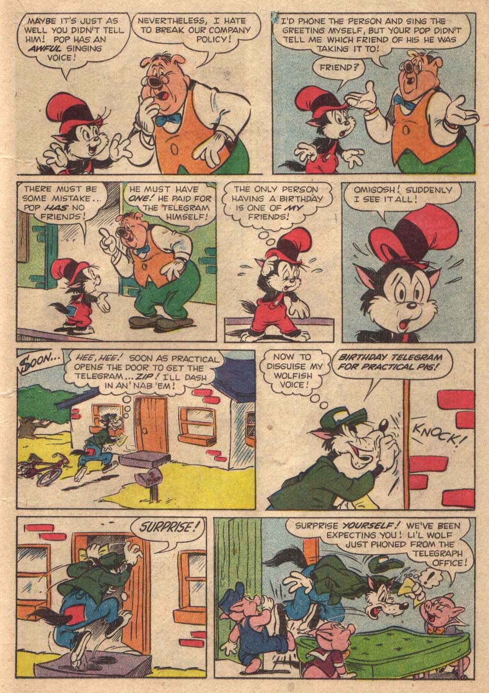 Read online Walt Disney's Comics and Stories comic -  Issue #190 - 17
