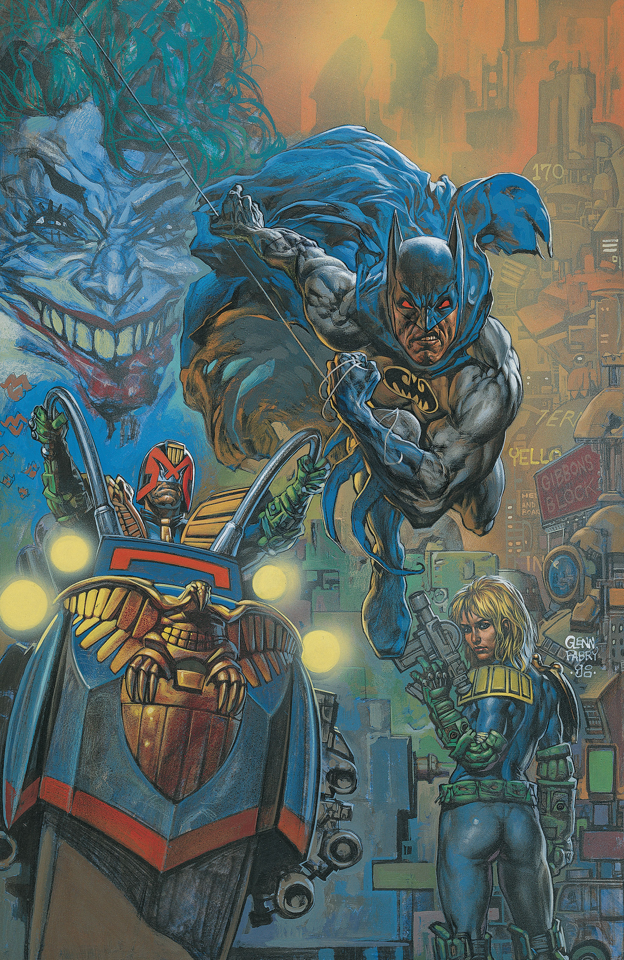 Read online Batman/Judge Dredd Collection comic -  Issue # TPB (Part 2) - 100