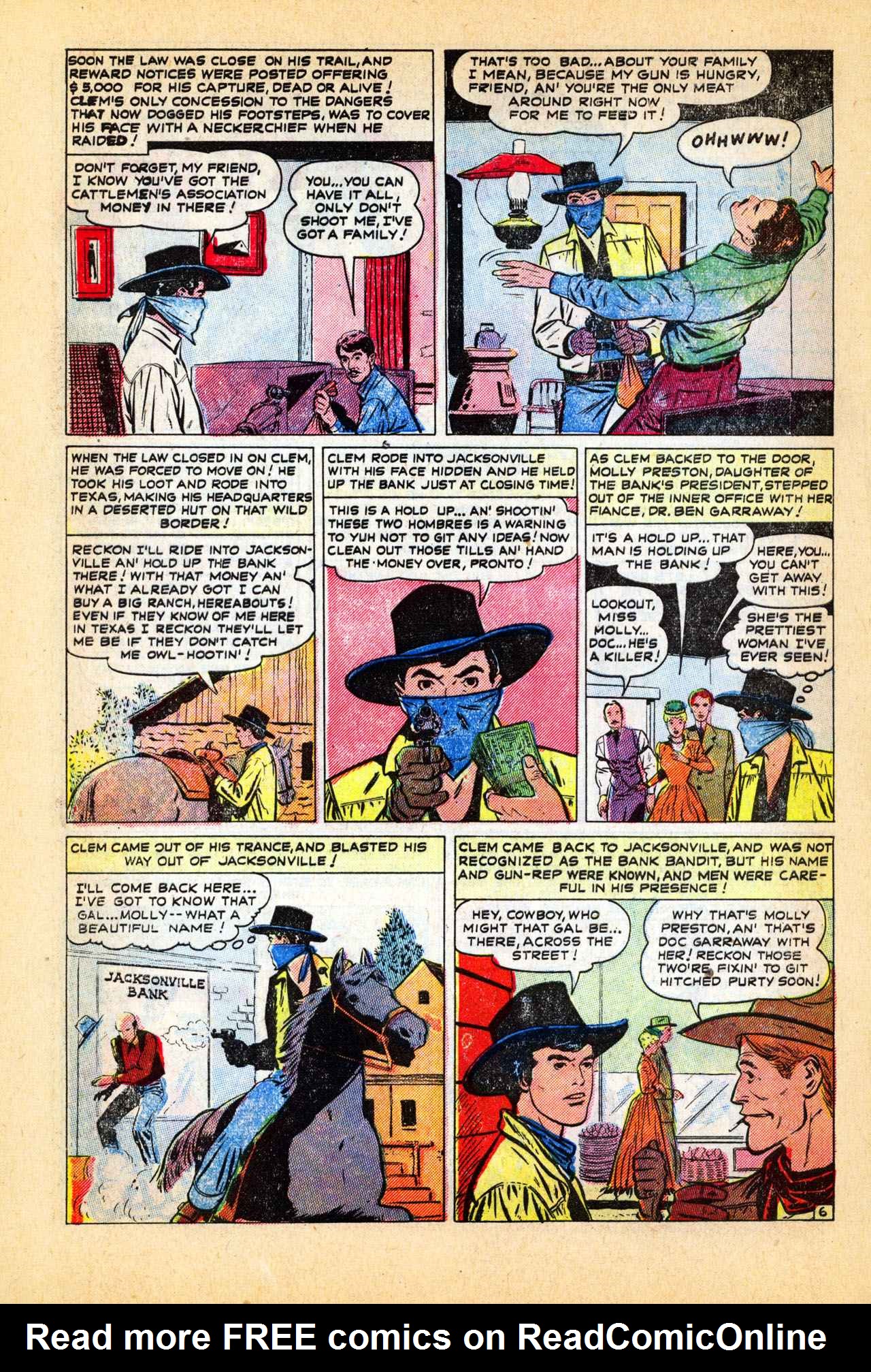 Read online Western Outlaws and Sheriffs comic -  Issue #64 - 8