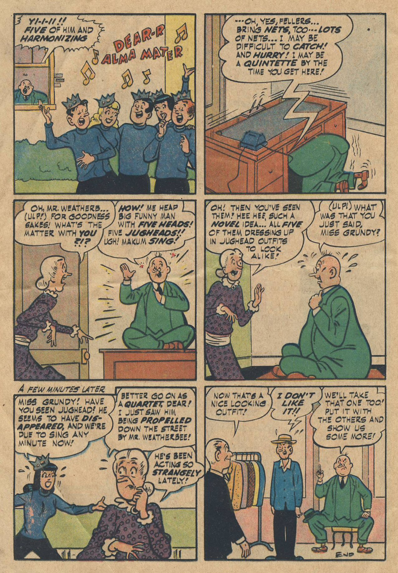 Read online Archie's Pal Jughead comic -  Issue #57 - 8