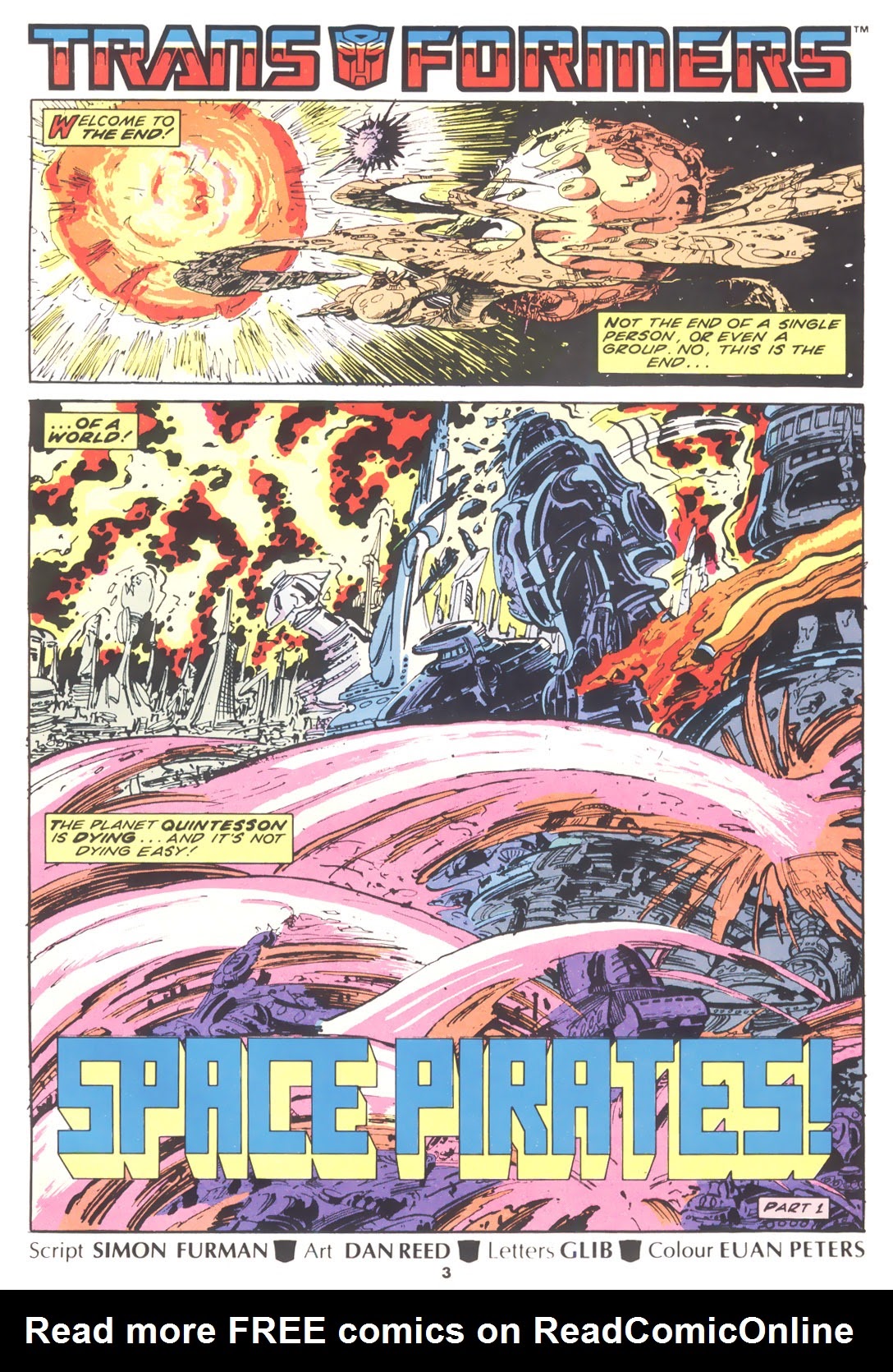 Read online The Transformers (UK) comic -  Issue #182 - 3