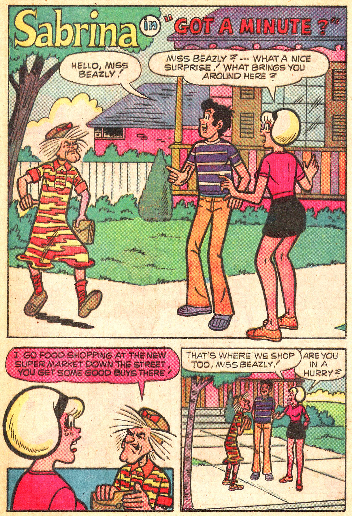 Read online Sabrina The Teenage Witch (1971) comic -  Issue #34 - 21