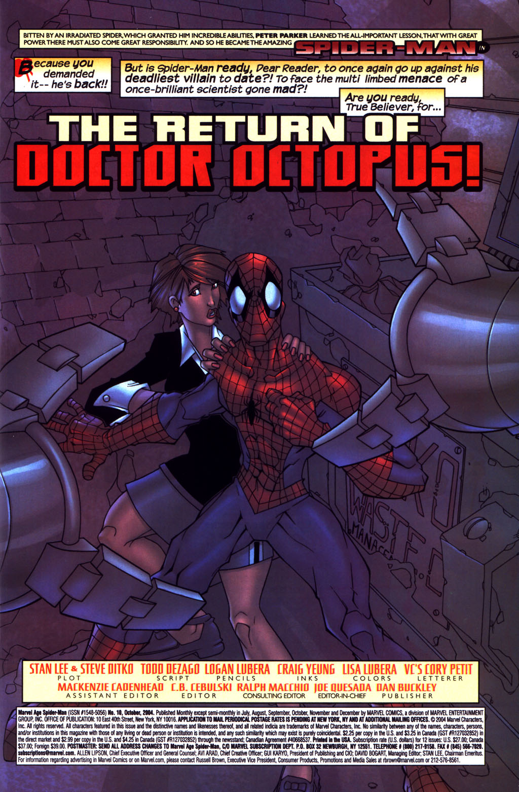 Read online Marvel Age Spider-Man comic -  Issue #10 - 2